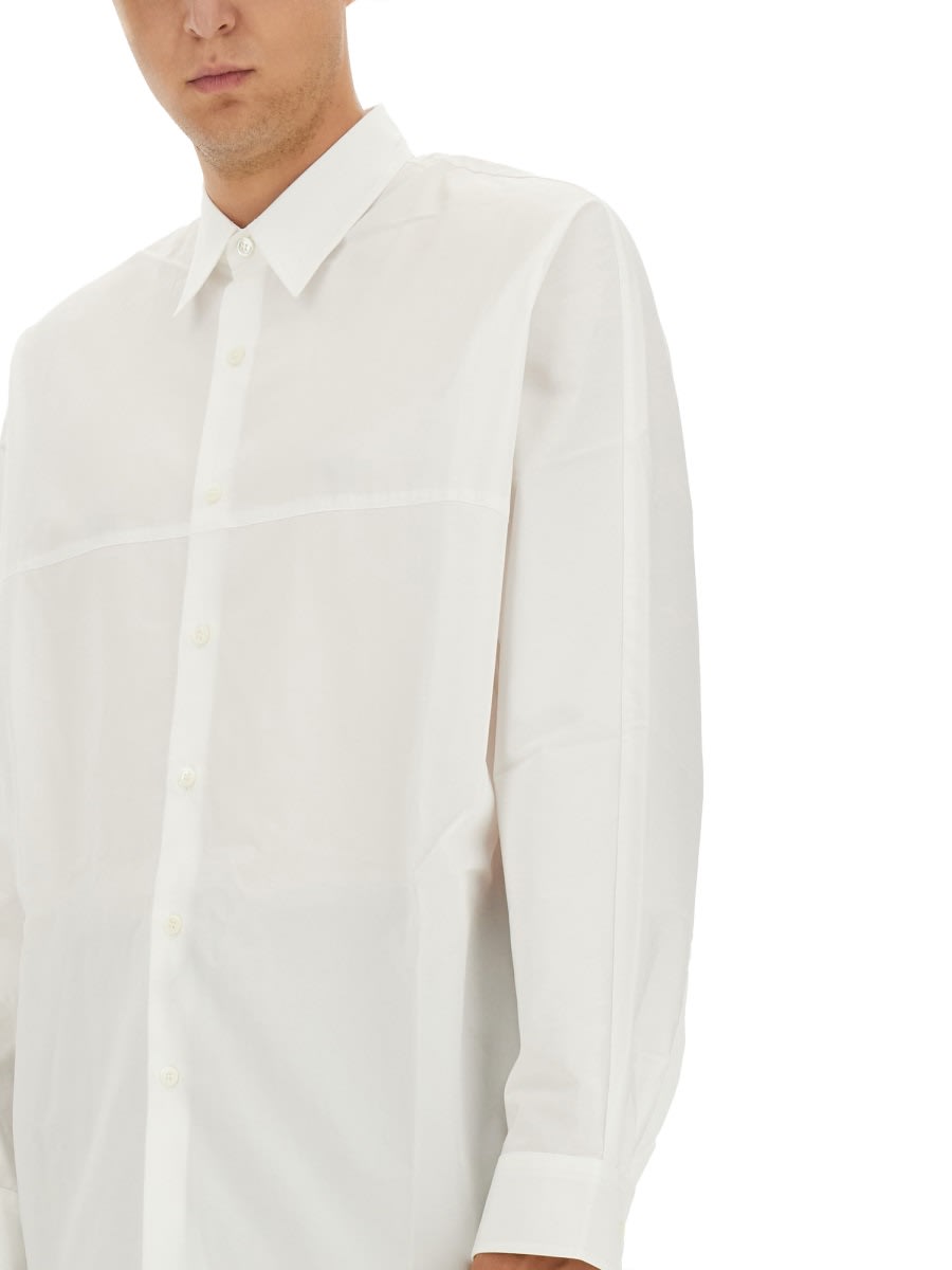 Shop Dries Van Noten Regular Fit Shirt In White