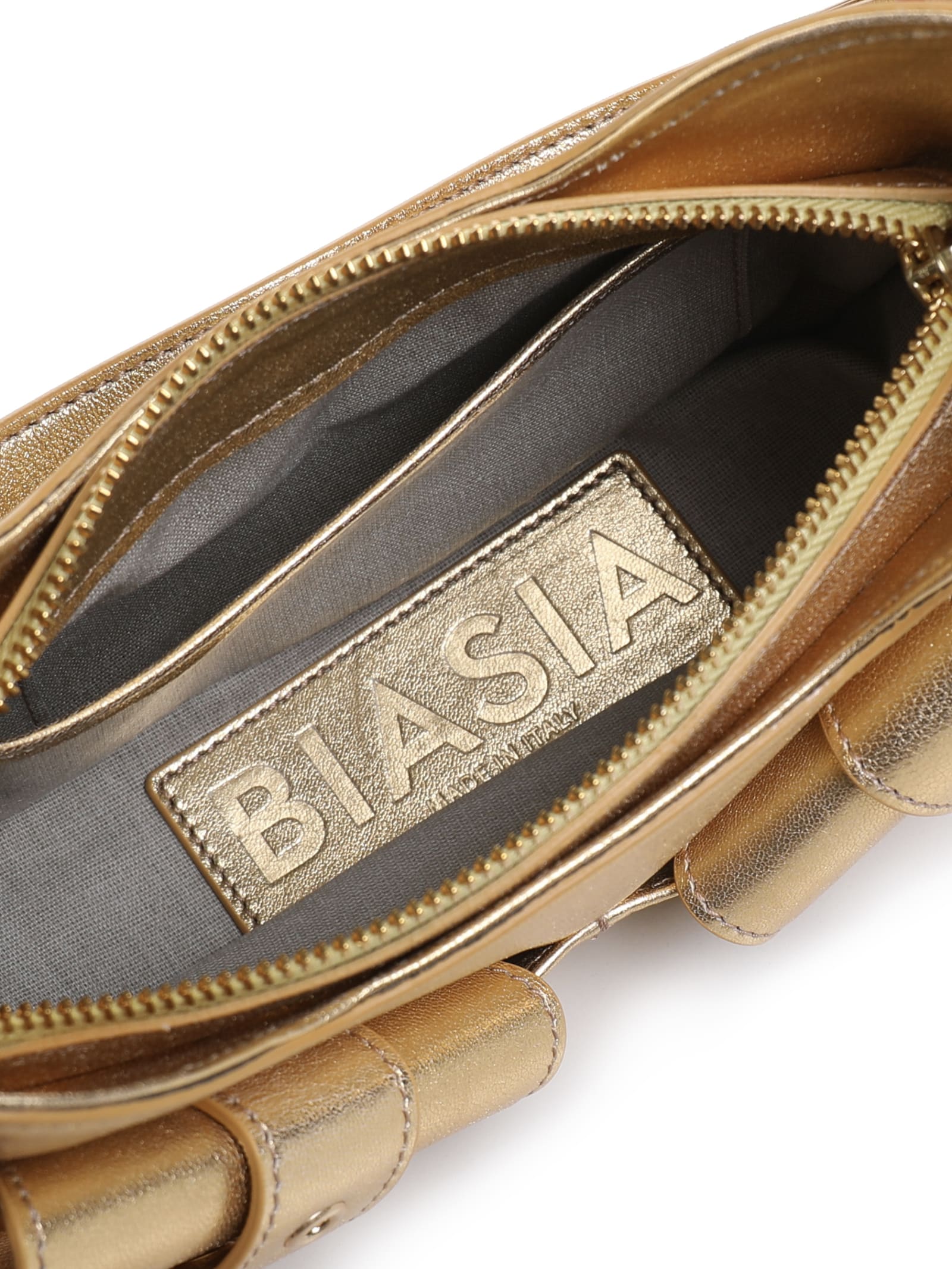 Biasia Shoulder Bag Y2k.002 In Golden