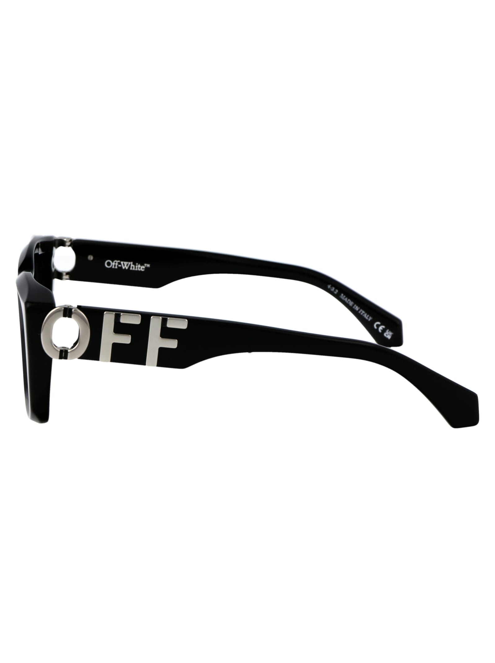 Shop Off-white Hays Sunglasses In 1007 Black Dark Grey