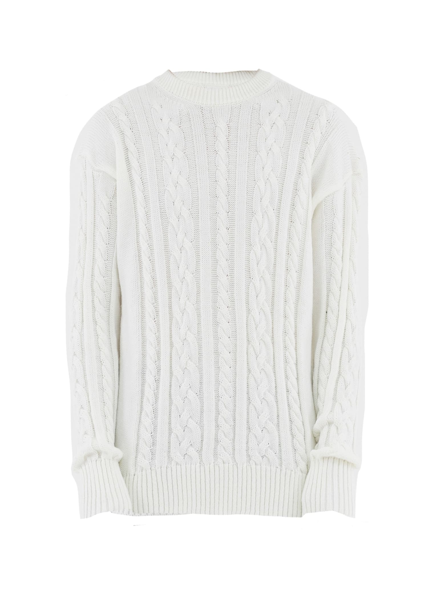 Family First Milano Sweater Braided White
