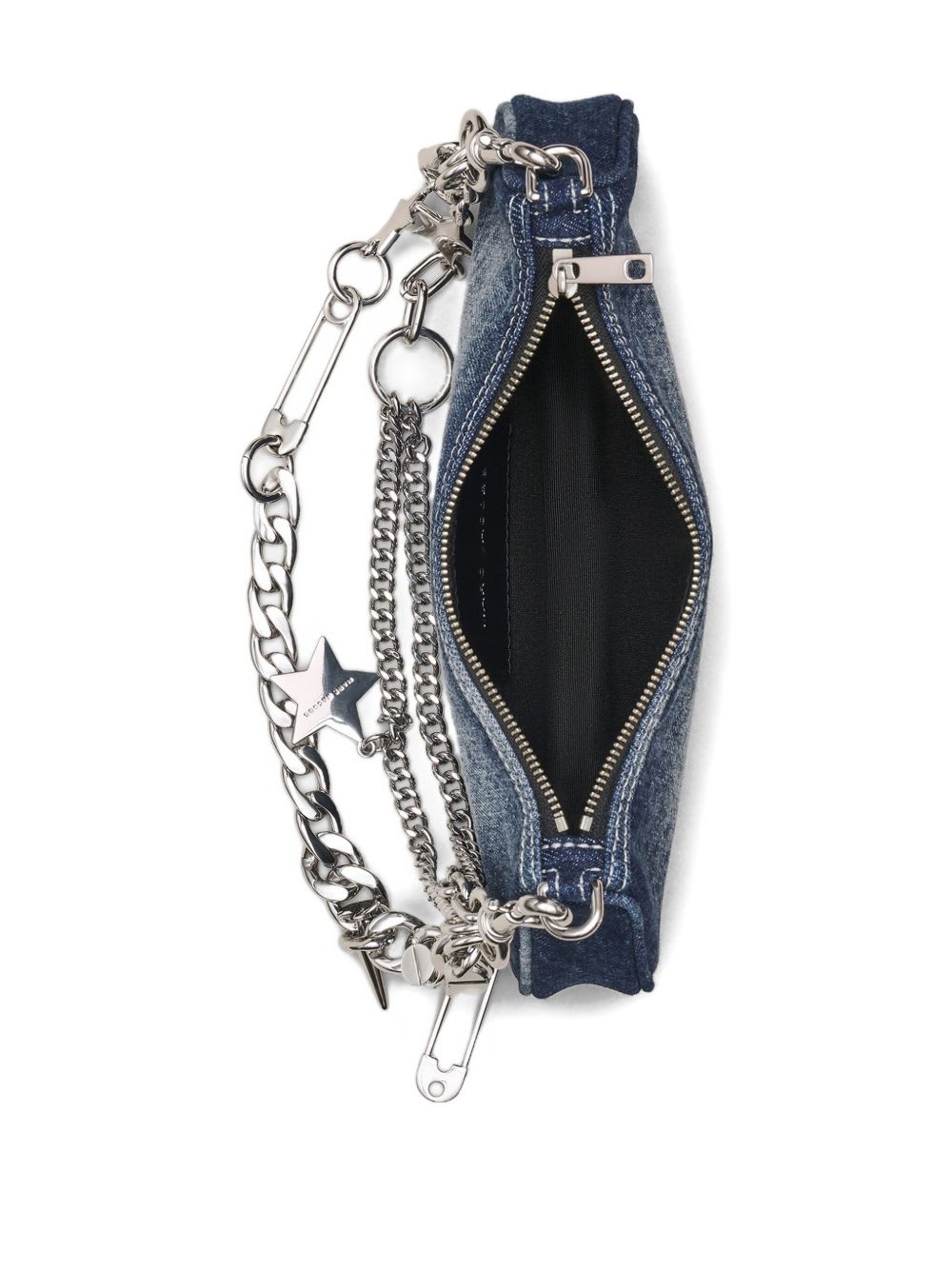 Marc Jacobs Denim Shoulder Bag In Blue