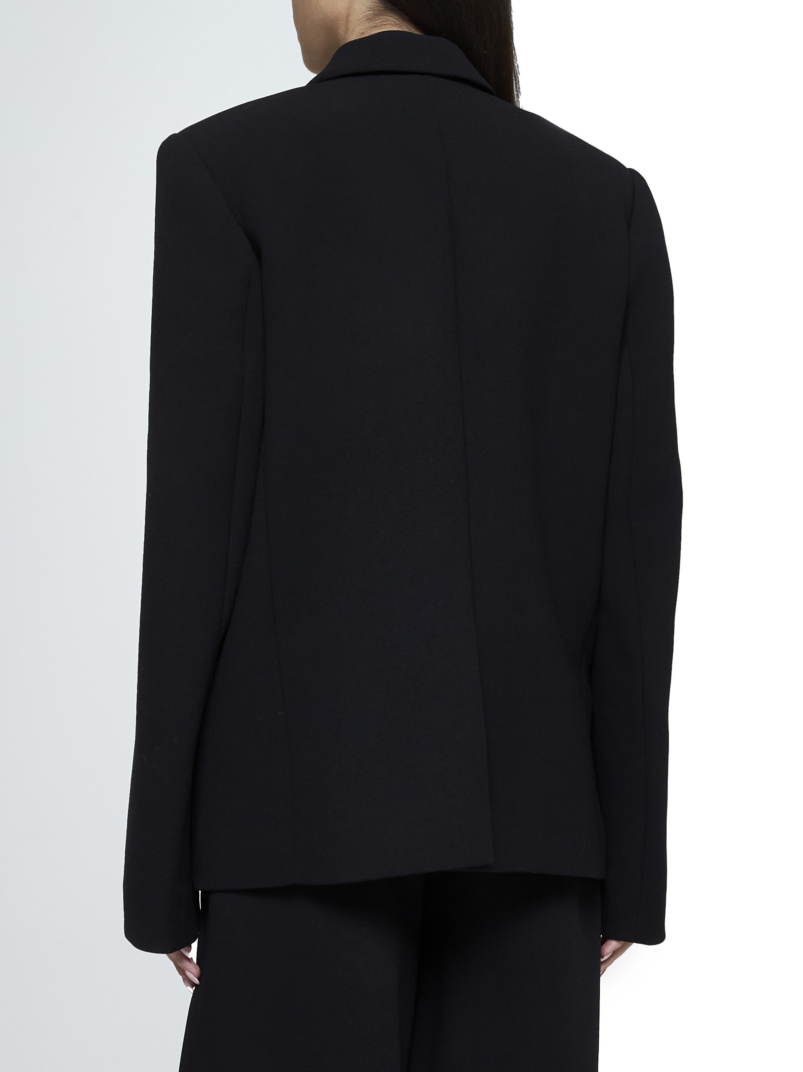 Shop Wardrobe.nyc Blazer In Black