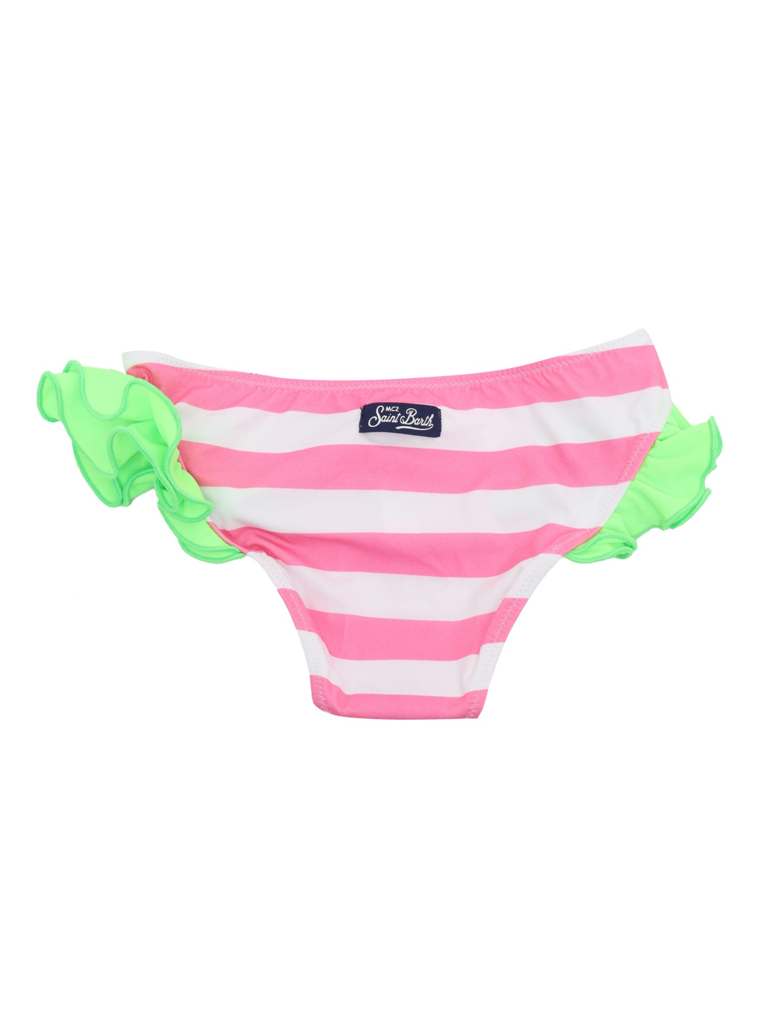 Shop Mc2 Saint Barth Kelly-stripes 2375 Swim Brief In Multicolor