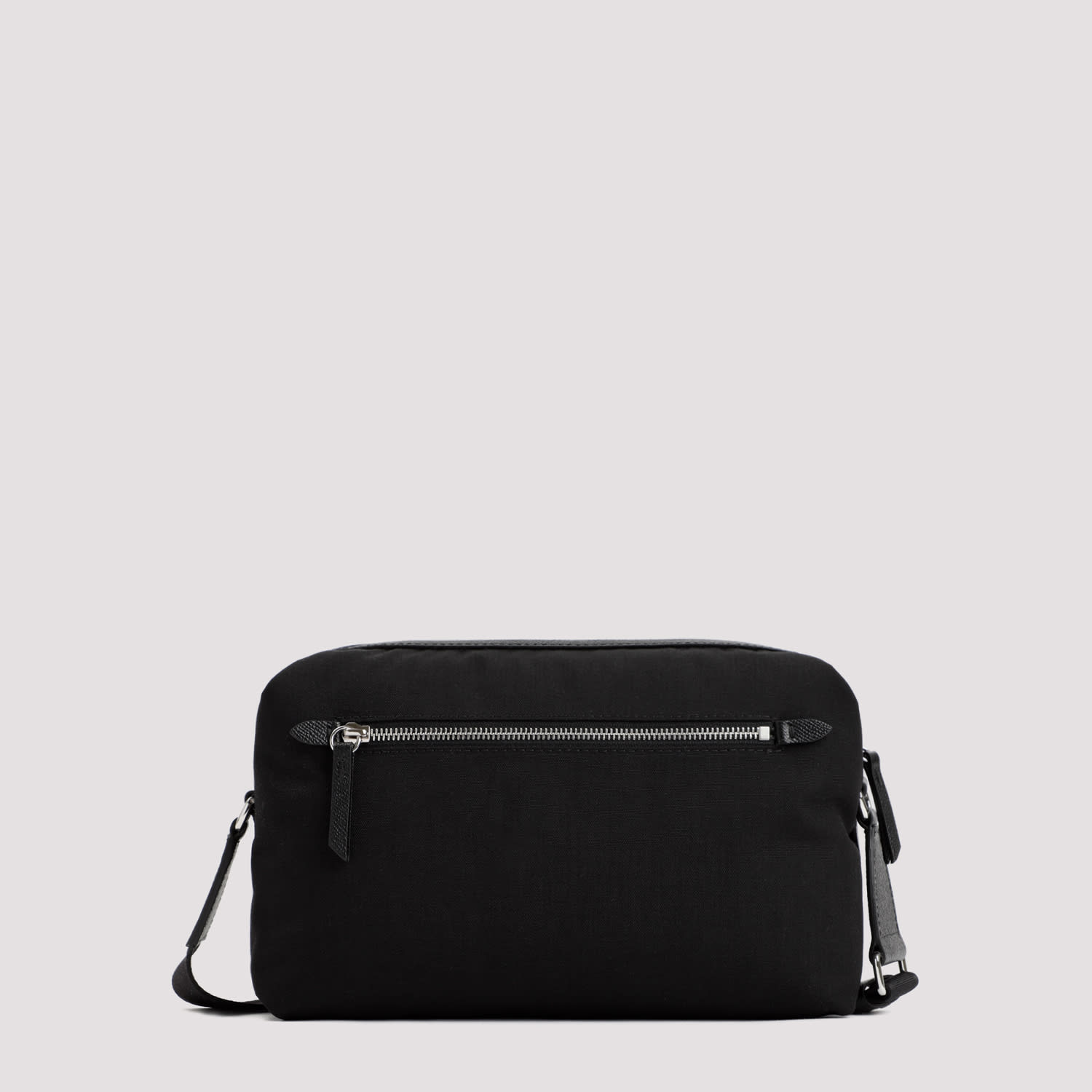 Shop Maison Margiela Camera Canvas Bag In Black