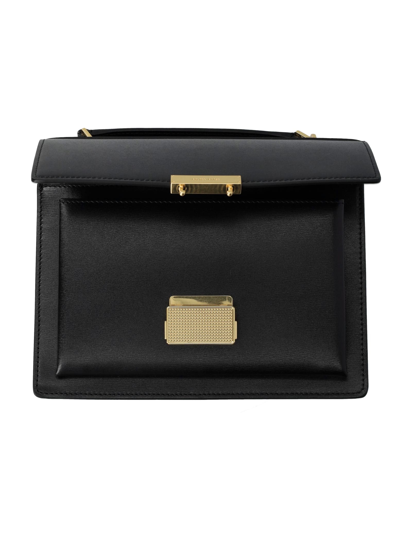 Shop Golden Goose Venezia Bag In Black