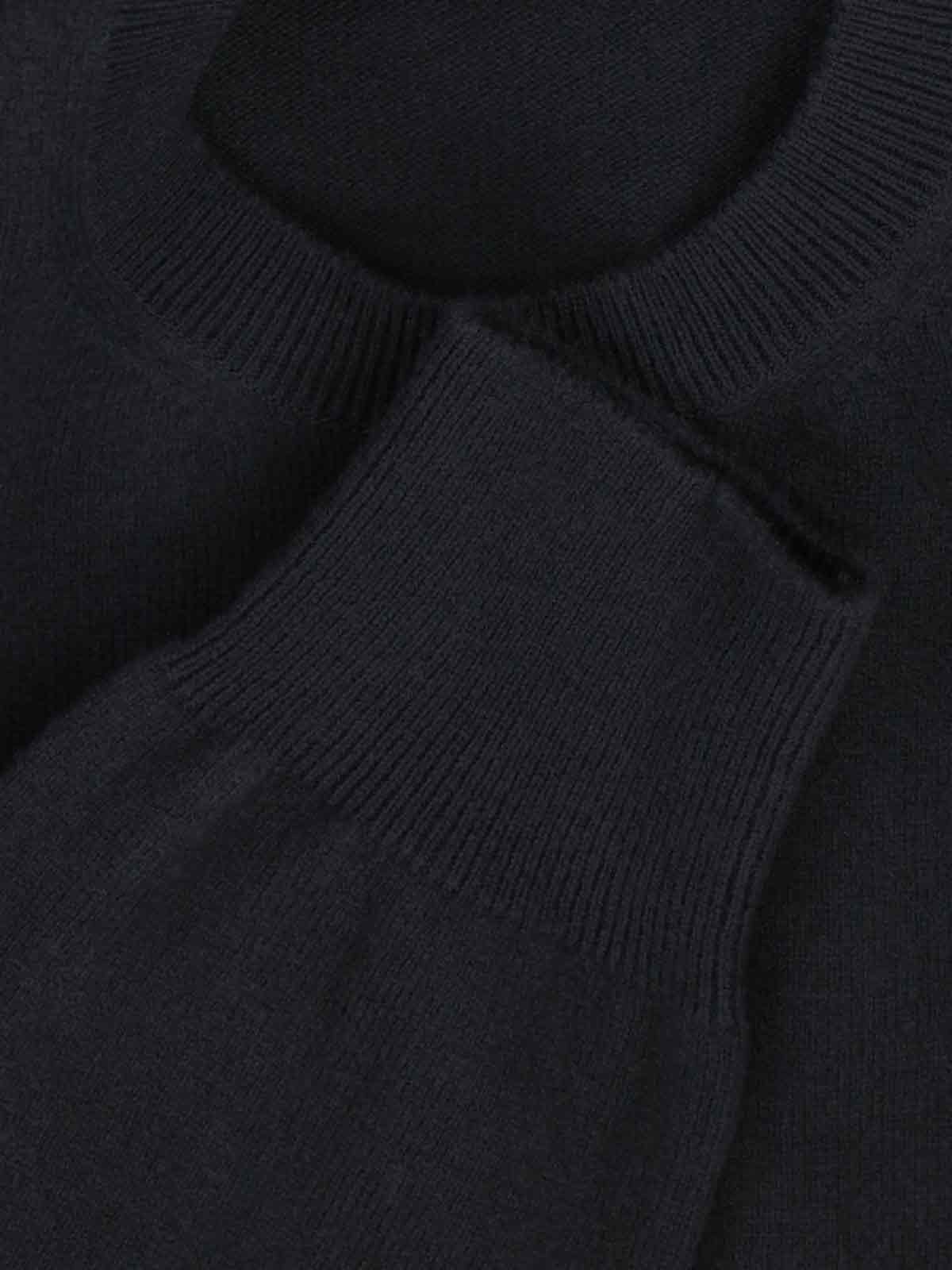 Shop Comme Des Garçons Shirt Basic Sweater In Black