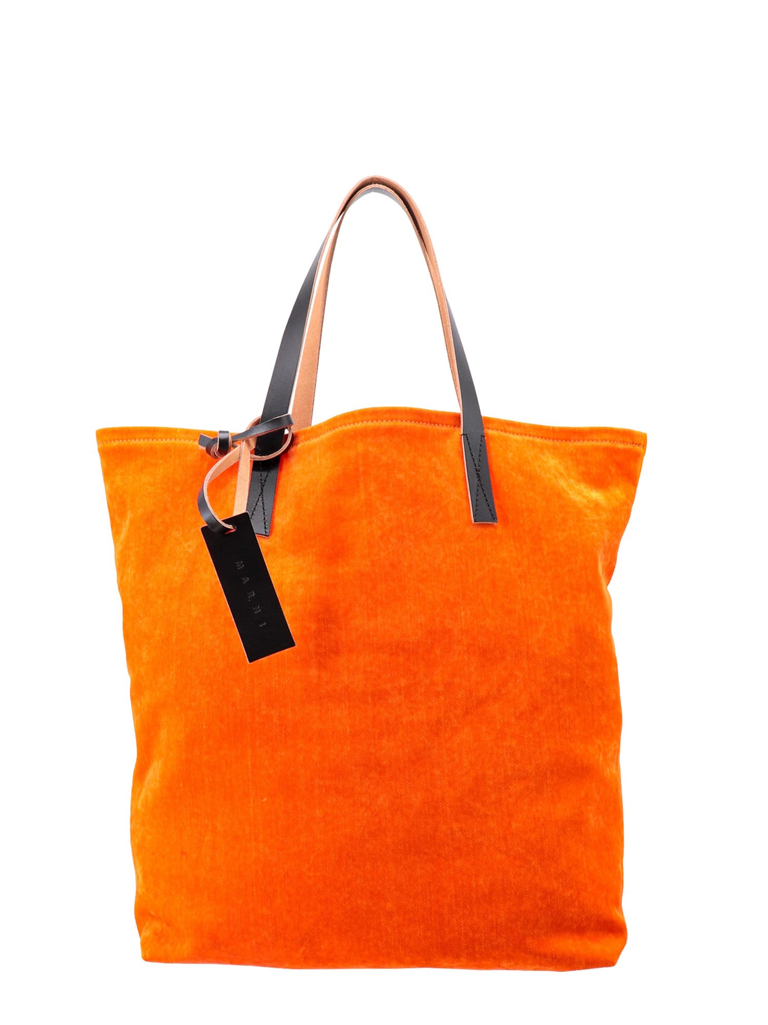 Shop Marni Shoulder Bag In Orange