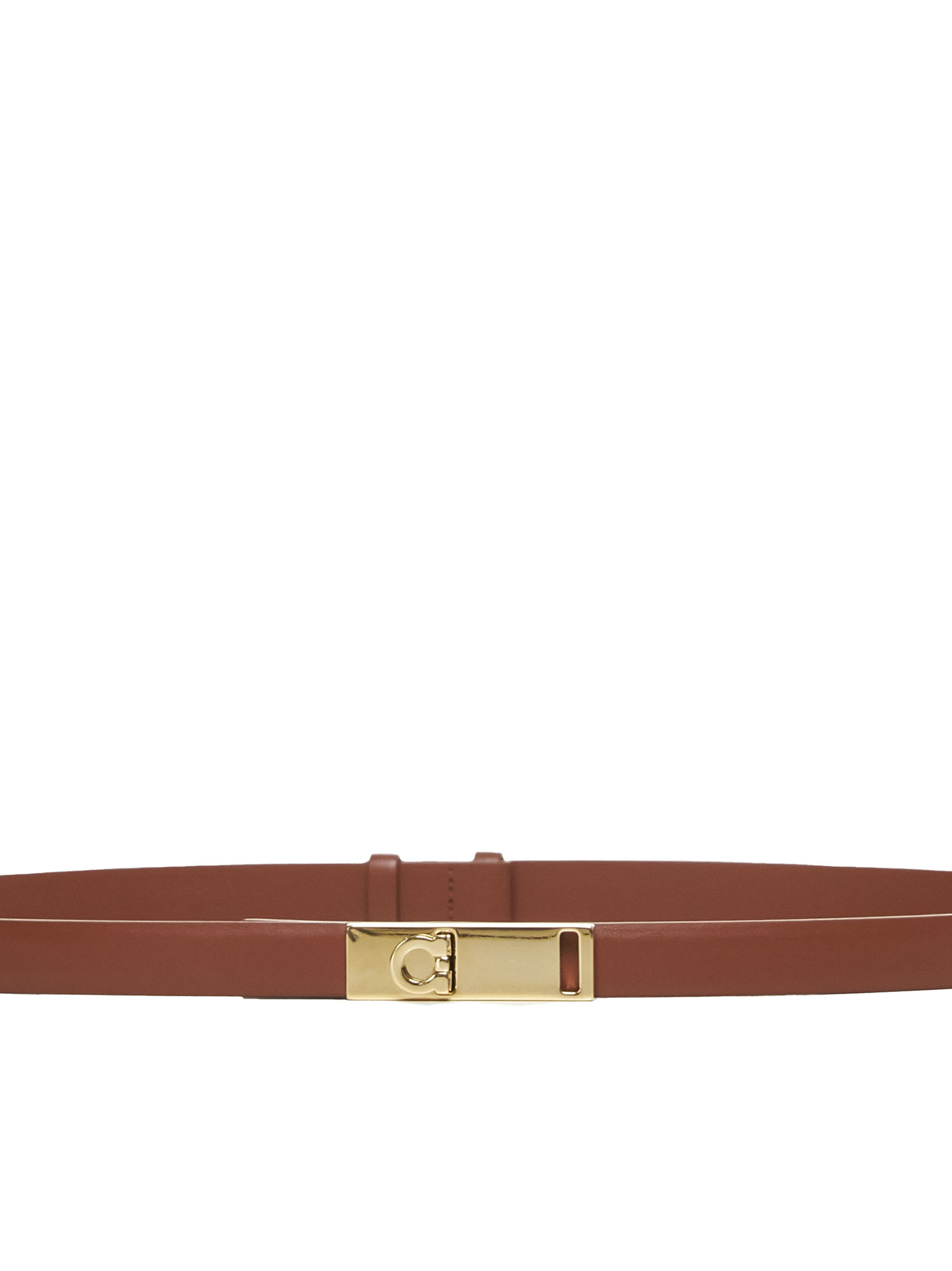 Shop Ferragamo Belt In New Cognac