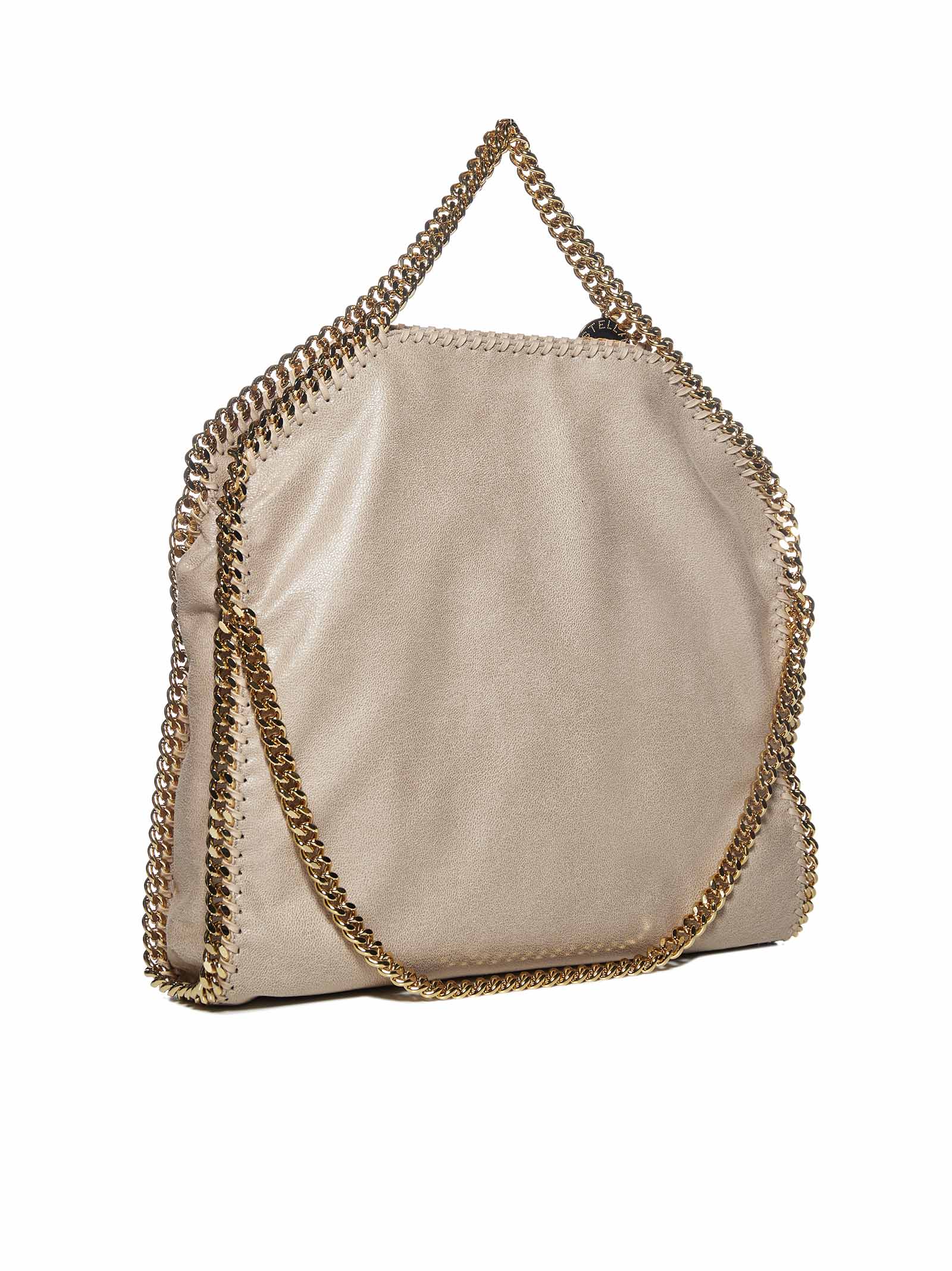 Shop Stella Mccartney Tote In Butter Cream