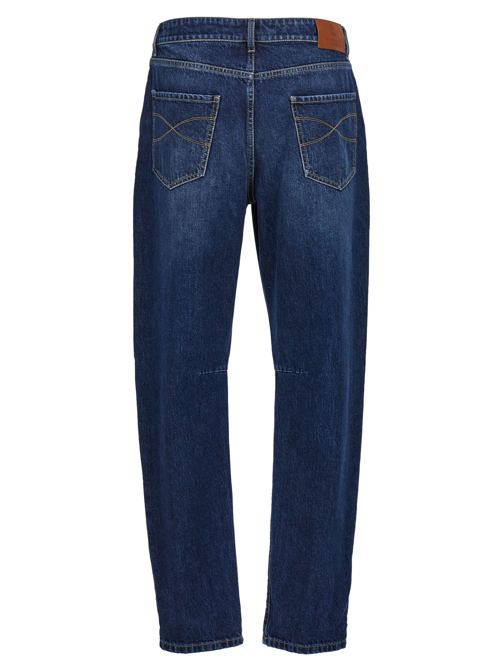 Shop Brunello Cucinelli Denim Jeans In Blue