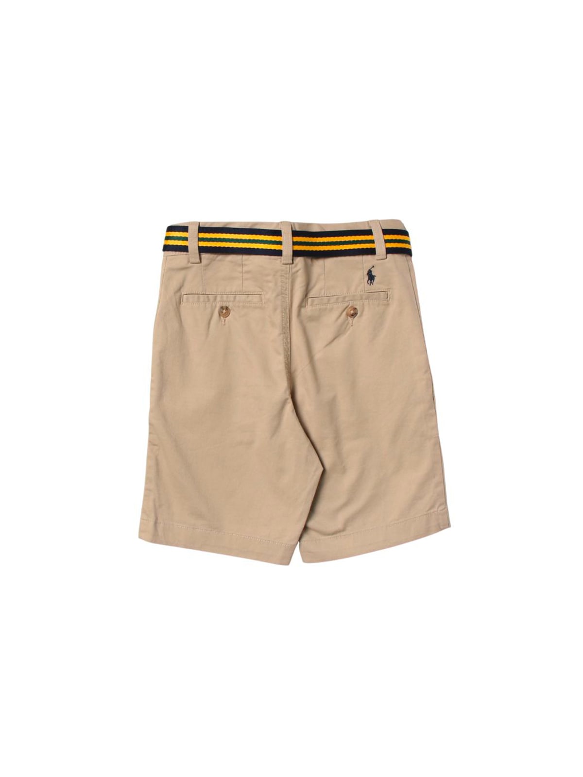 Shop Polo Ralph Lauren Bedford Shrt Shorts Flat Front In Classic Khaki