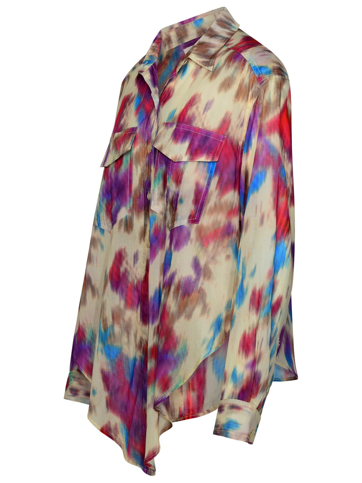 Shop Marant Etoile Multicolor Cotton Shirt In Multicolour