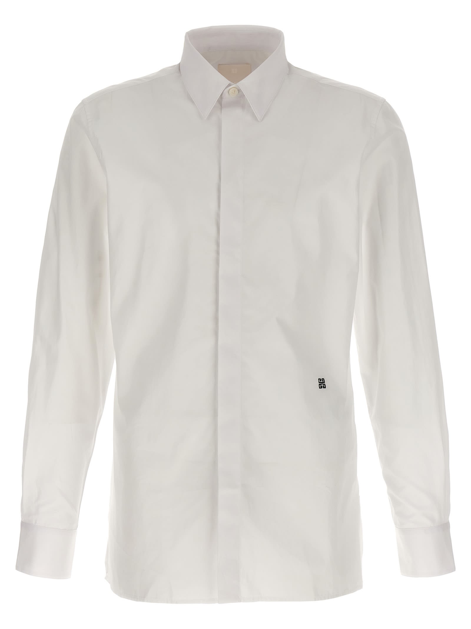 Shop Givenchy Contemporary Shirt In White