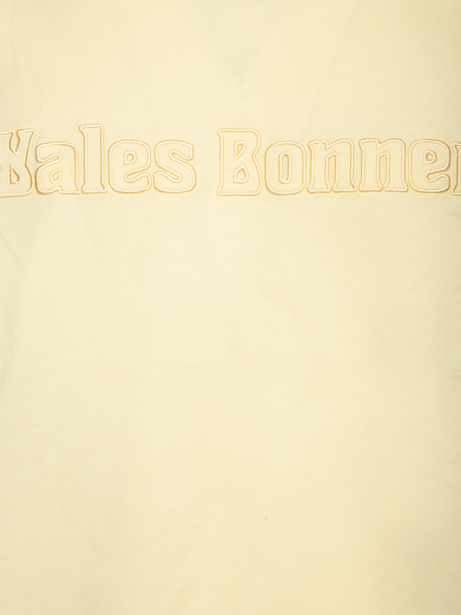 Shop Wales Bonner Original Yellow T-shirt