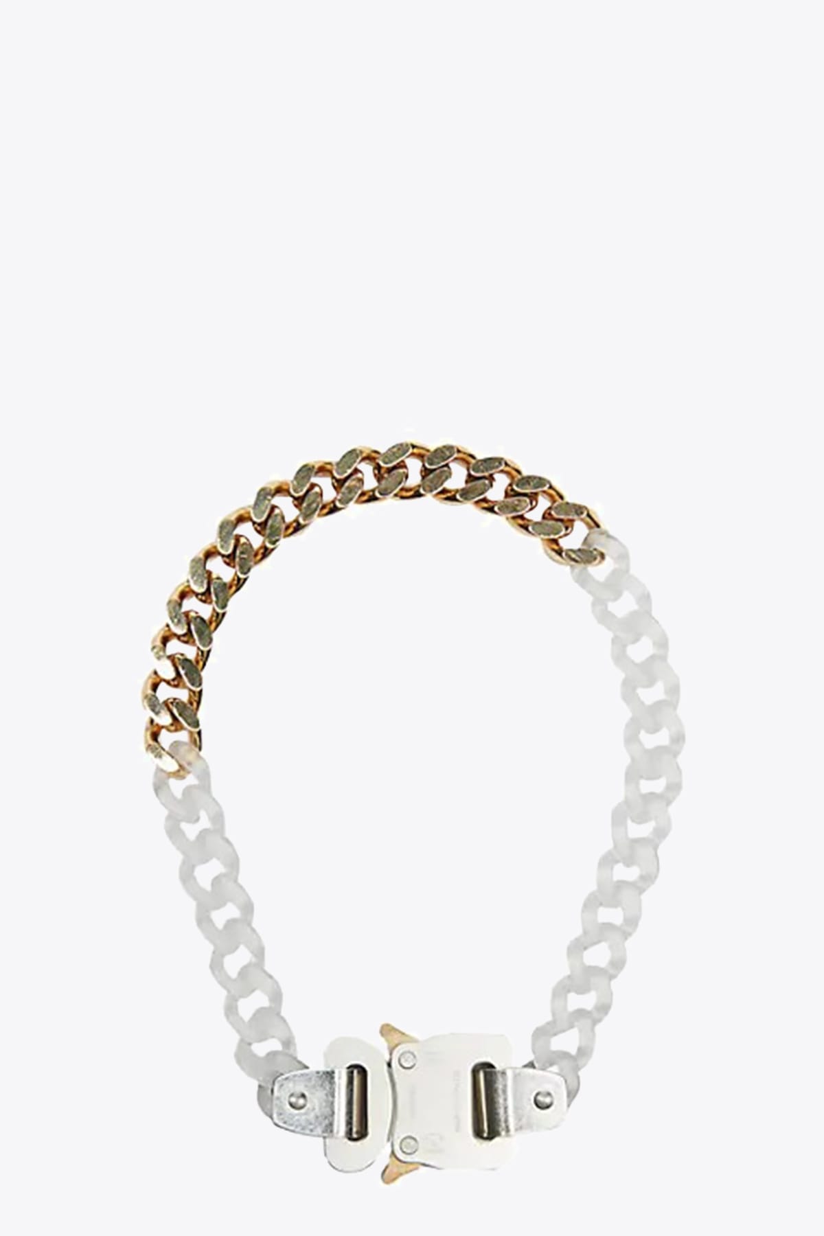 1017 ALYX 9SM Transparent Chain And Metal Necklace