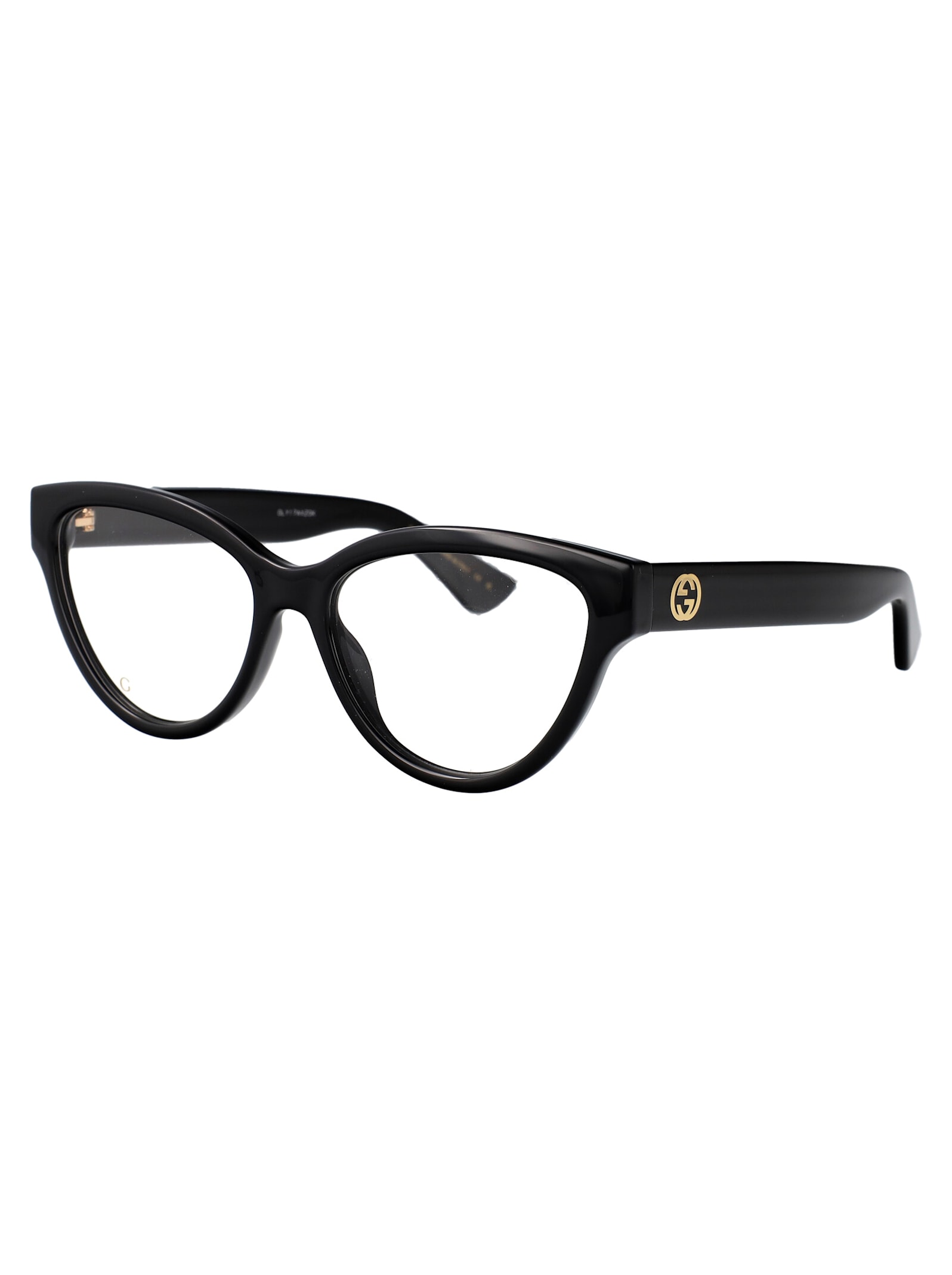 Gucci Demo Cat Eye Ladies Eyeglasses Gg1581o 001 55 In Multi
