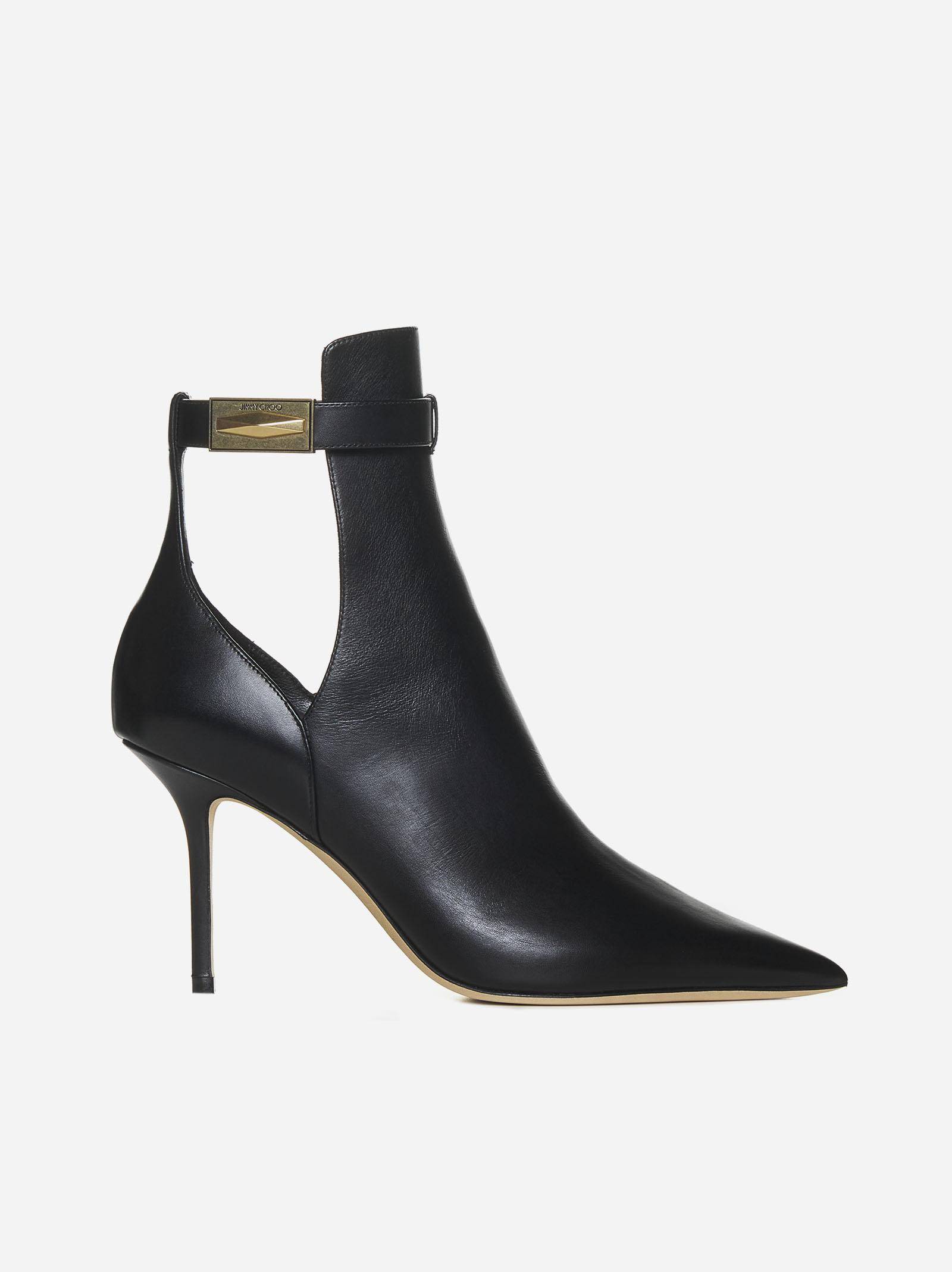 Nell Ab Leather Ankle Boots
