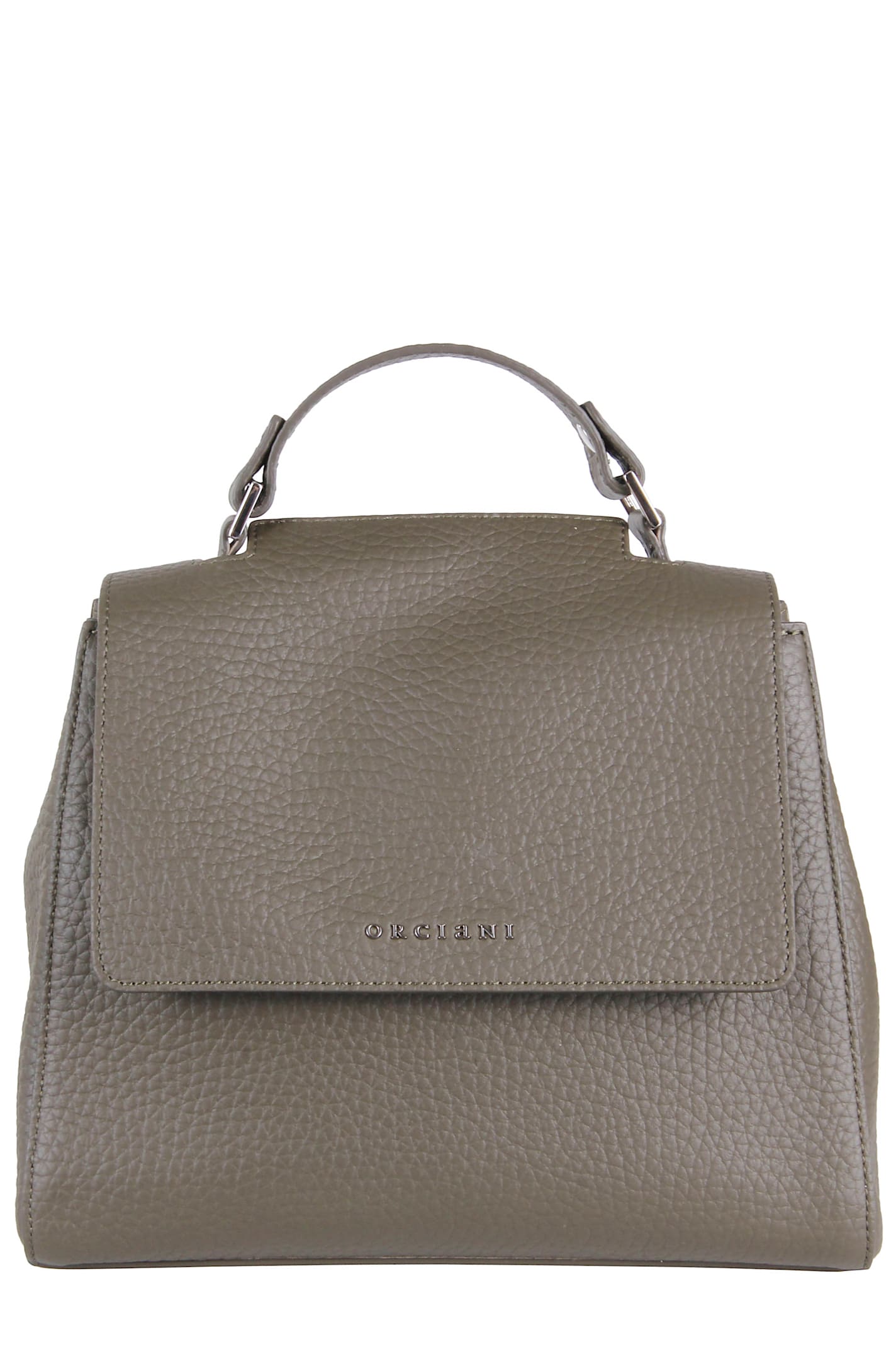 Orciani Borsa Sveva Soft Piccola A Mano In Brown