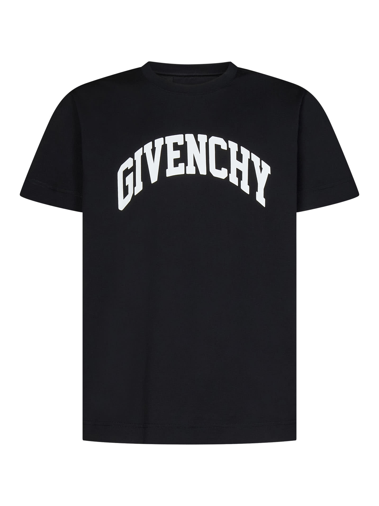 Givenchy Classic Fit Cotton Logo Graphic Tee In Black | ModeSens