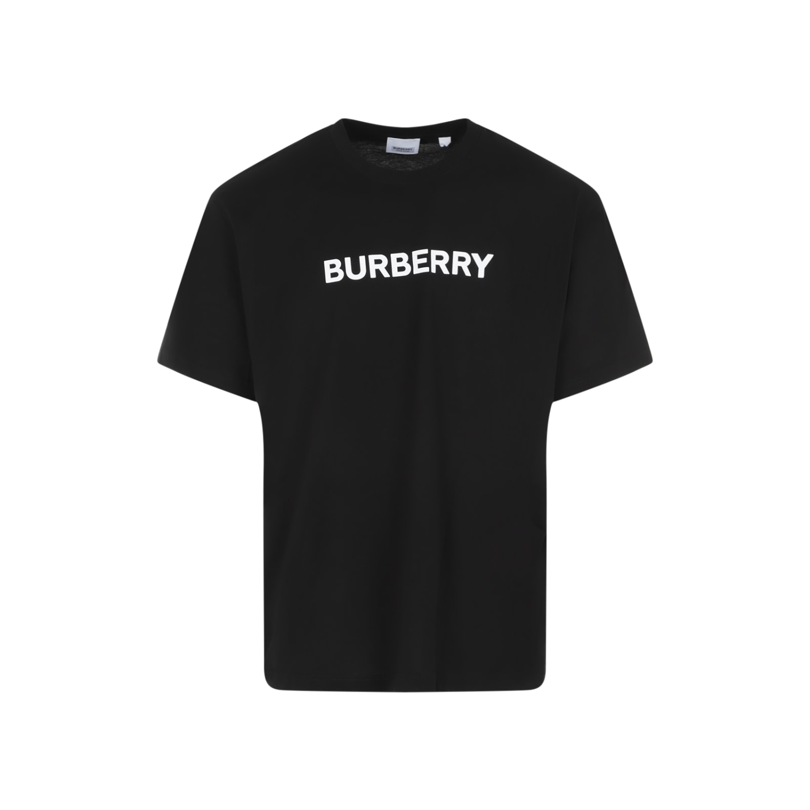 Shop Burberry Harriston T-shirt In Black