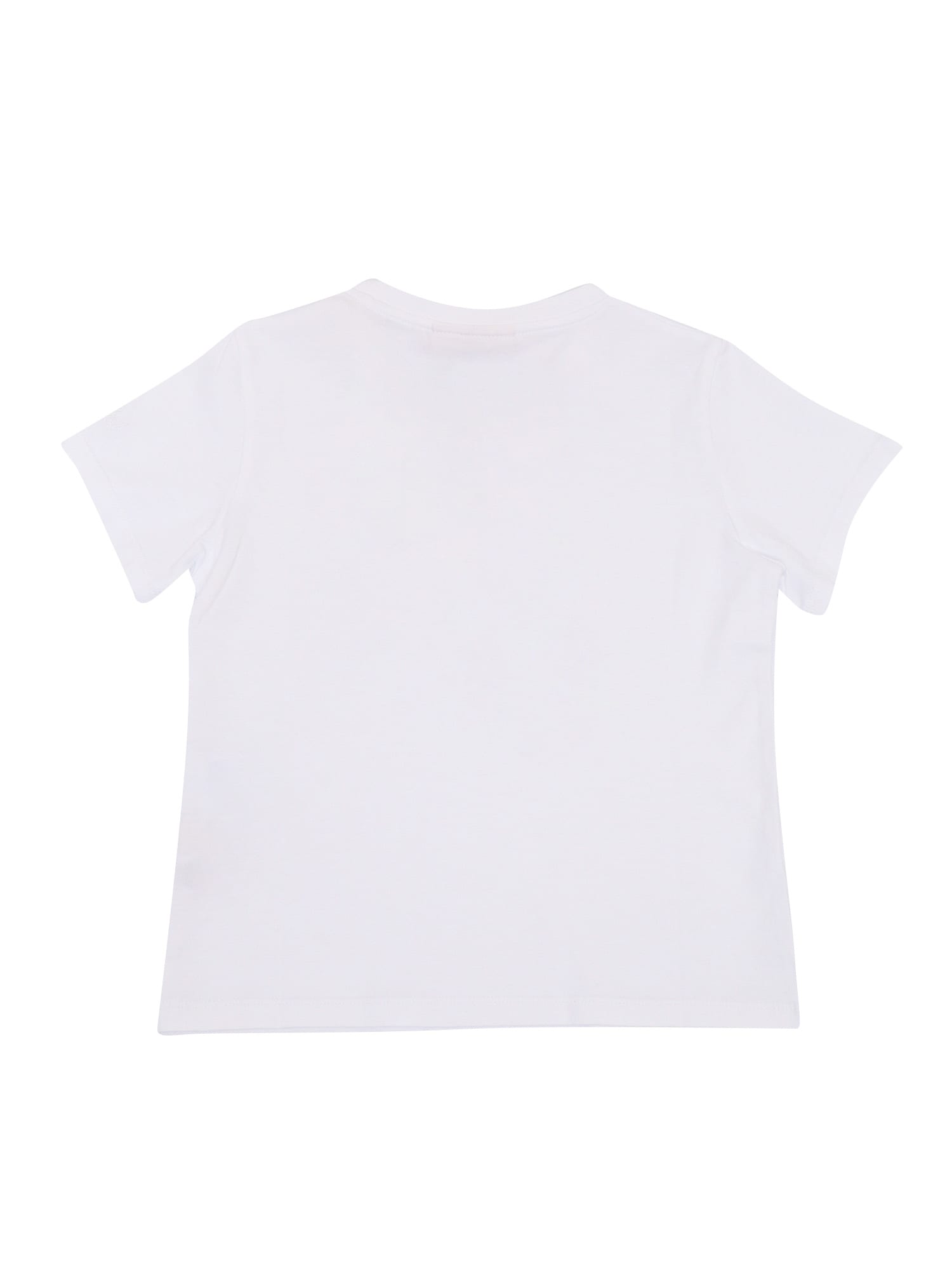 Mc2 Saint Barth Cotton T Shirt In White