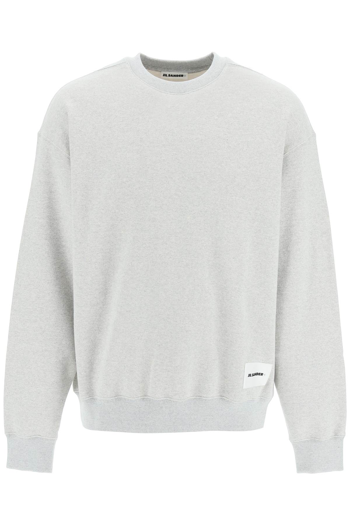 Shop Jil Sander Oversized French Terry Sweatshirt