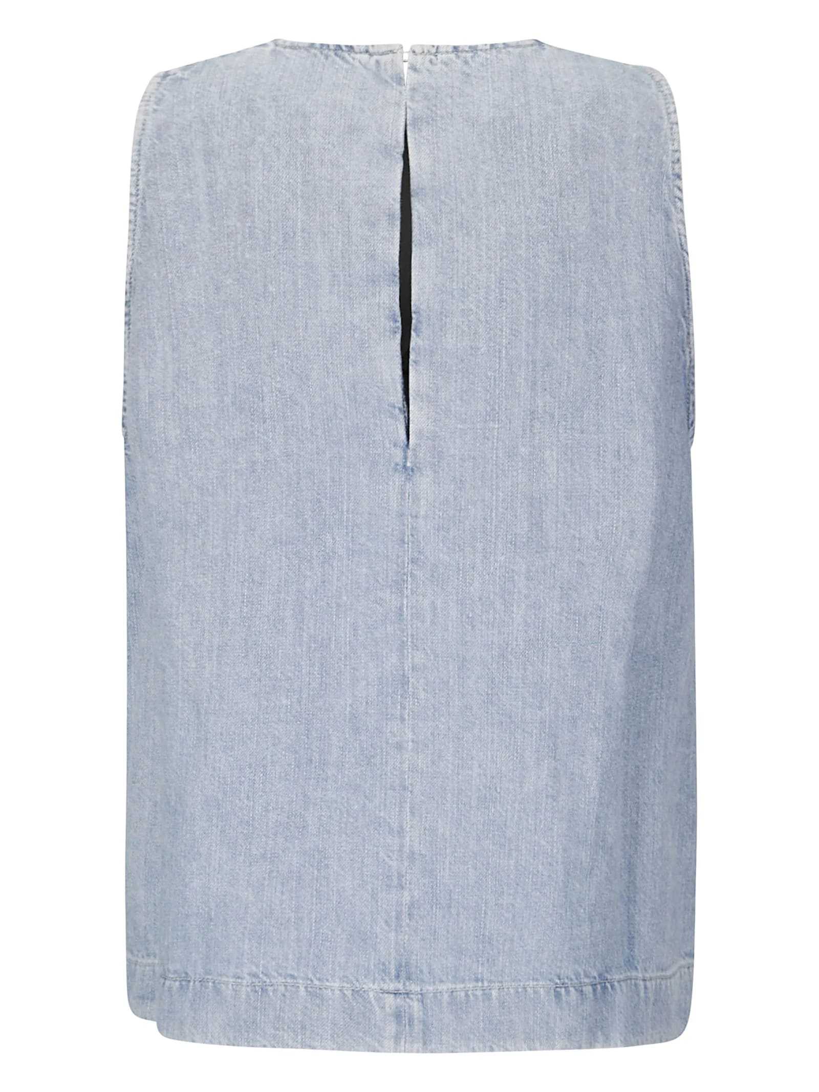 7 For All Mankind Kansas Denim Top
