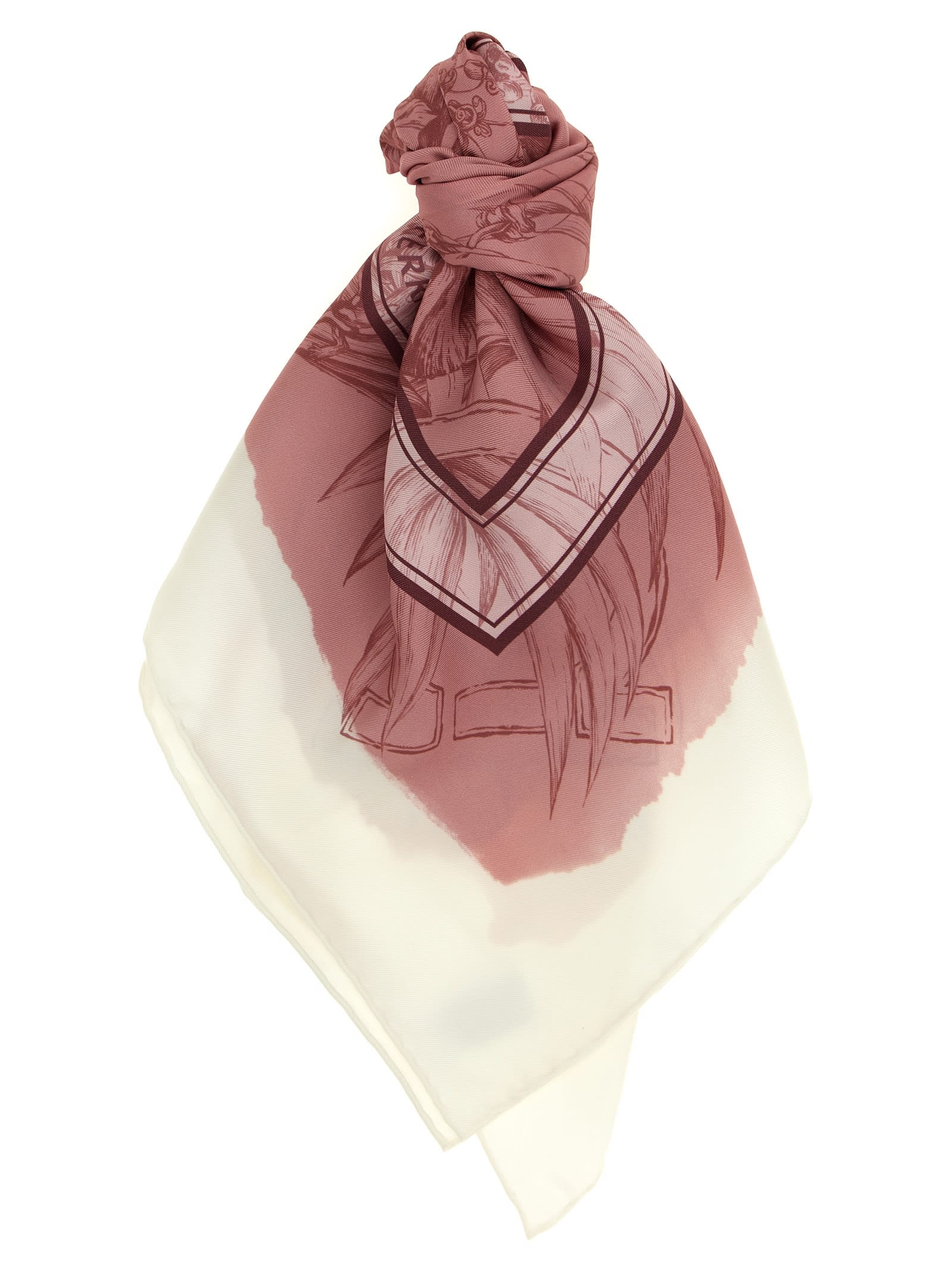 gravure Print Scarf