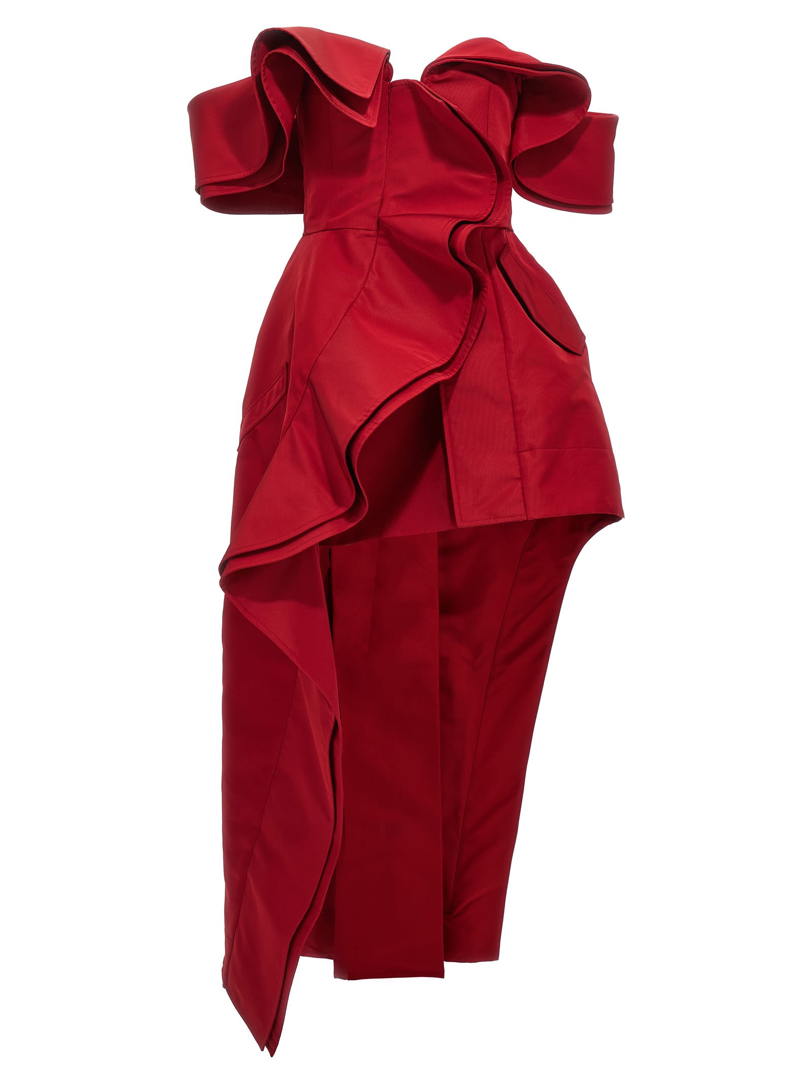 ALEXANDER MCQUEEN DECONSTRUCTED TRENCH COAT DRESS
