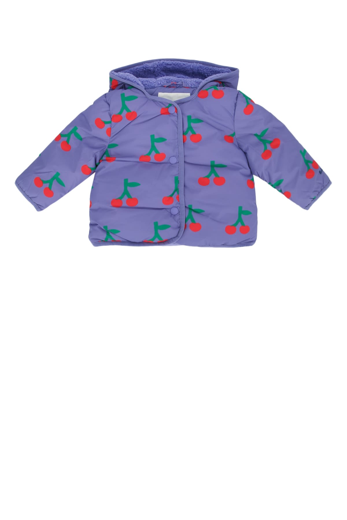 Bobo Choses Baby Cherry All Over Anorak In Purple