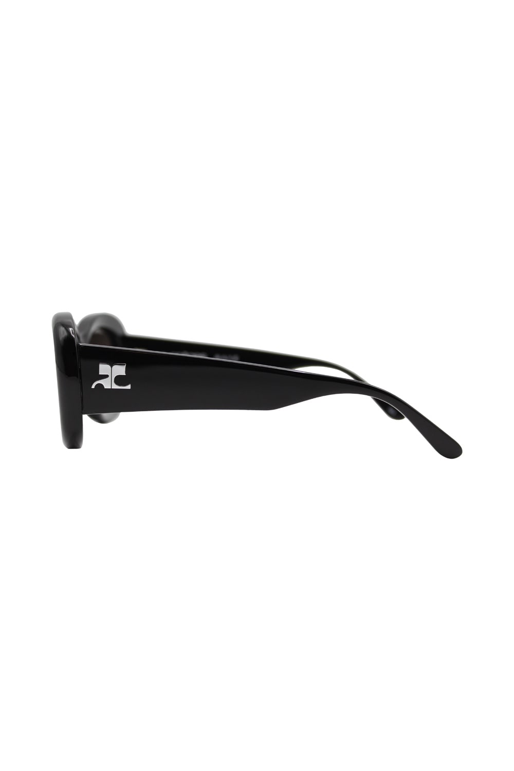Courrèges Courregès Oval Frame Sunglasses