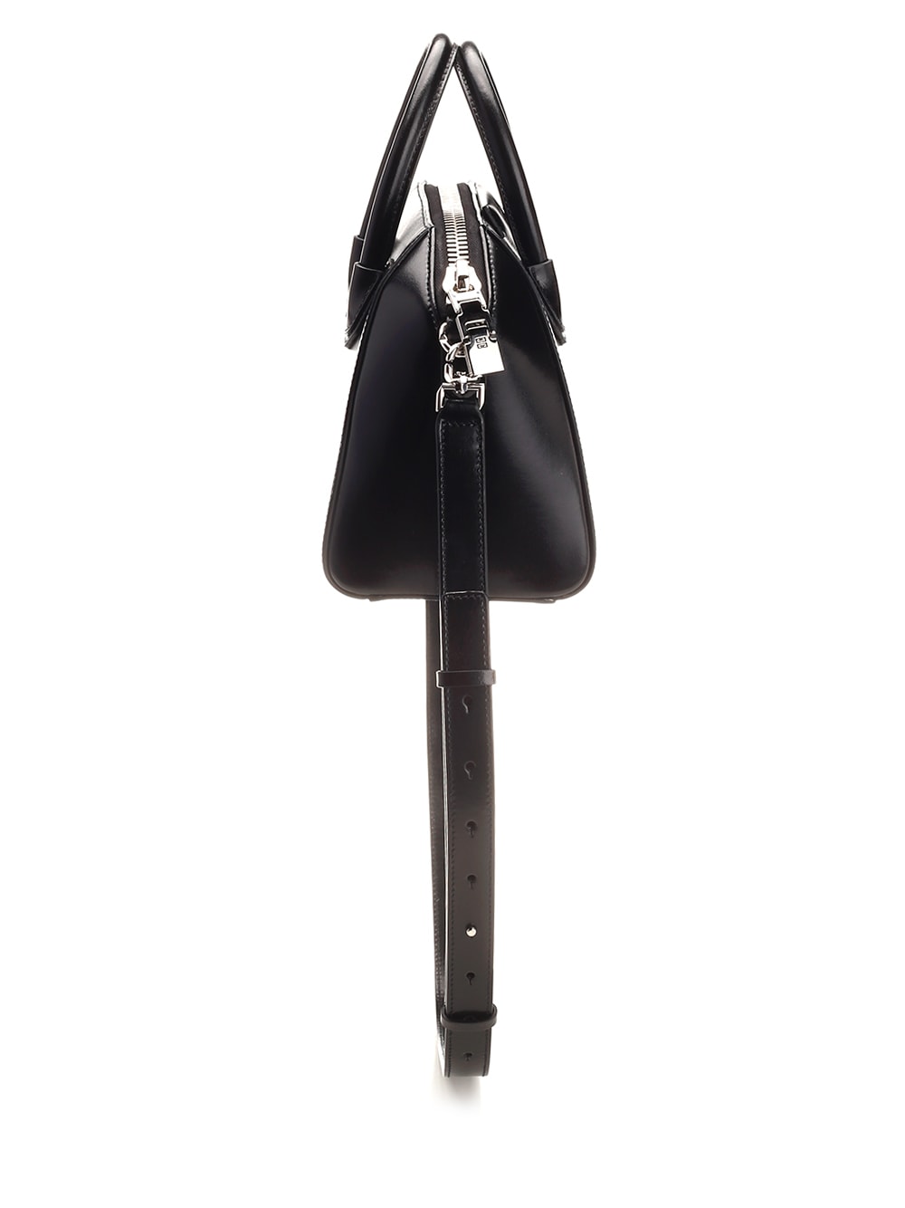Shop Givenchy Antigona Mini Handbag In Black