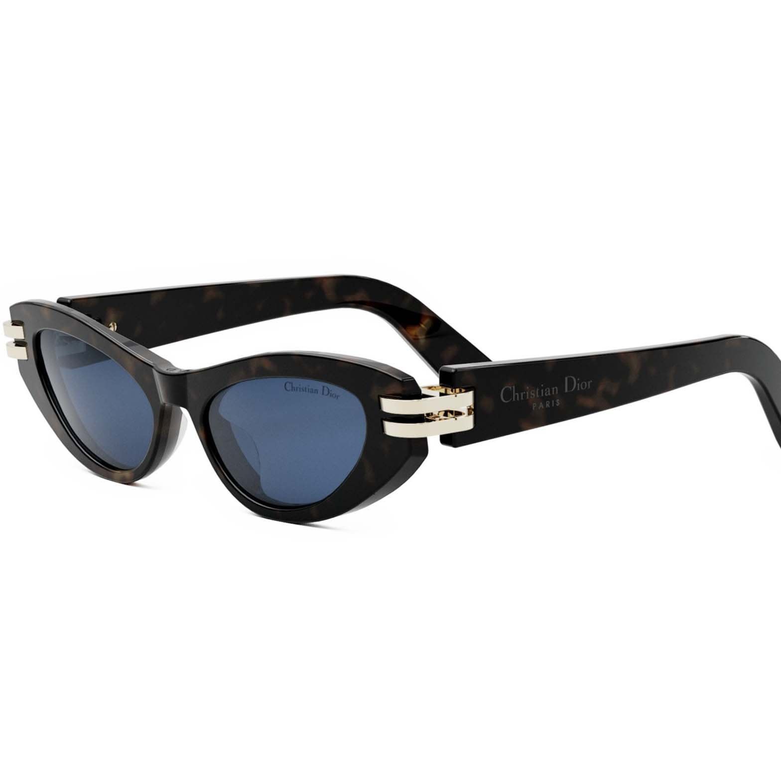 Shop Dior Sunglasses In Havana/blu