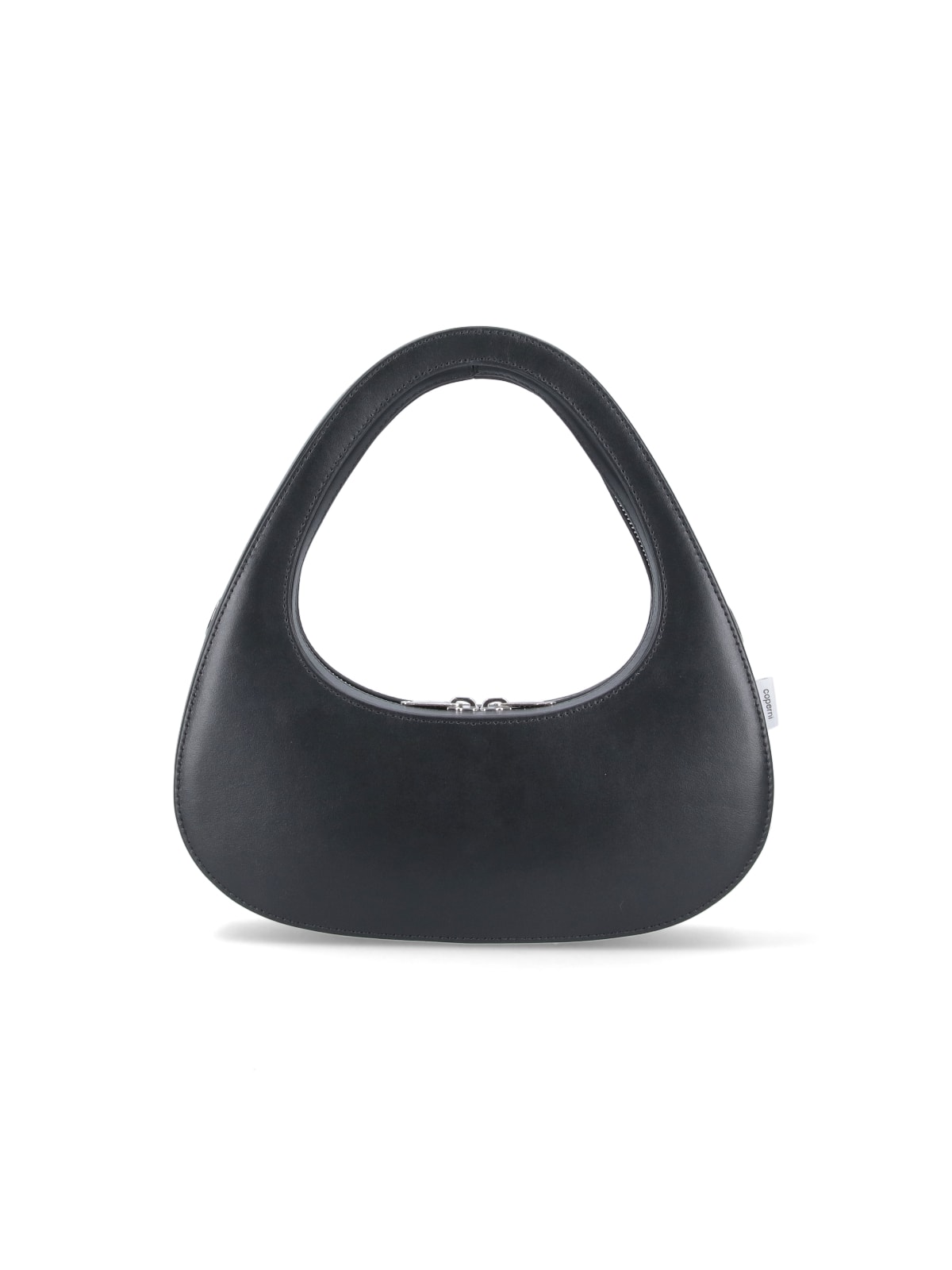 Shop Coperni Baguette Swipe Handbag In Black