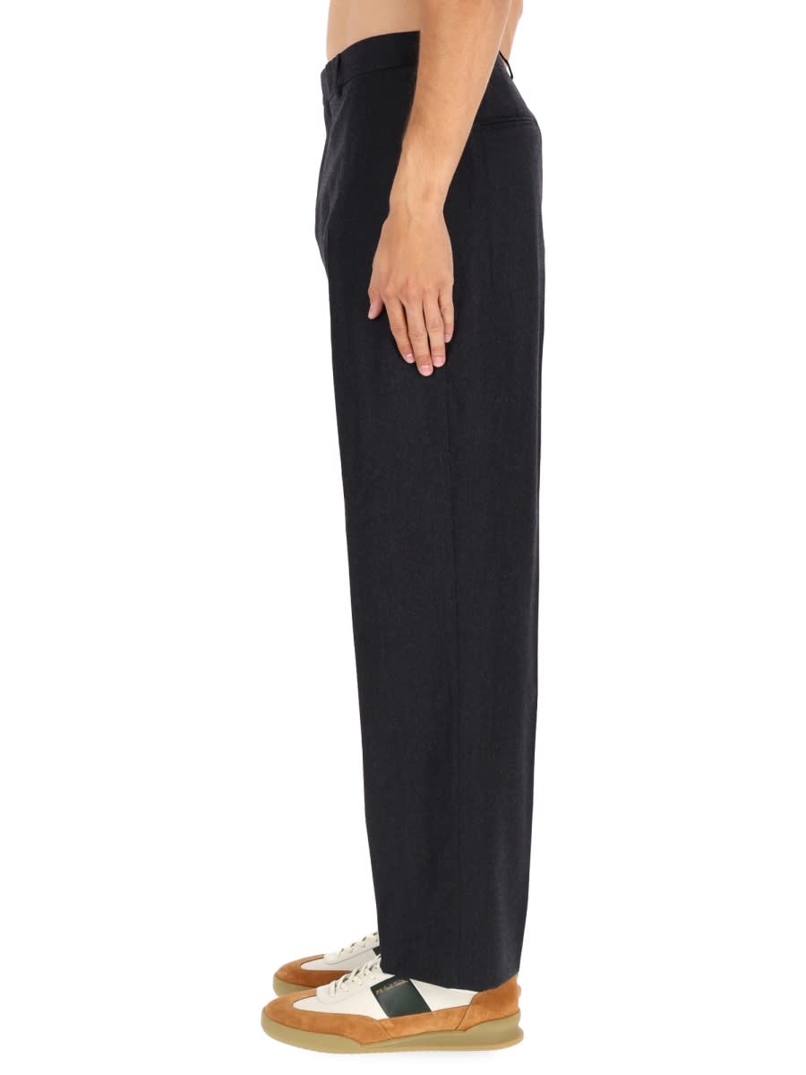 Paul Smith Wool Pants In Animal Print