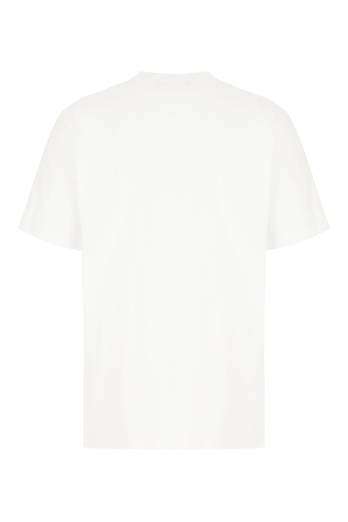 Shop Dsquared2 White Cotton T-shirt In Bianco