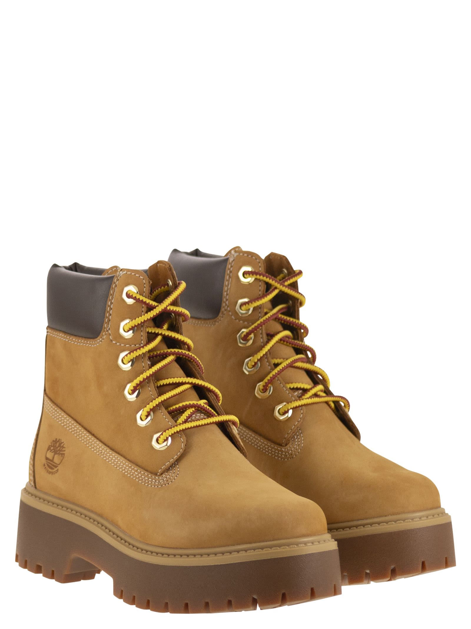 Timberland Stone Street - Waterproof Platform Boot In Yellow