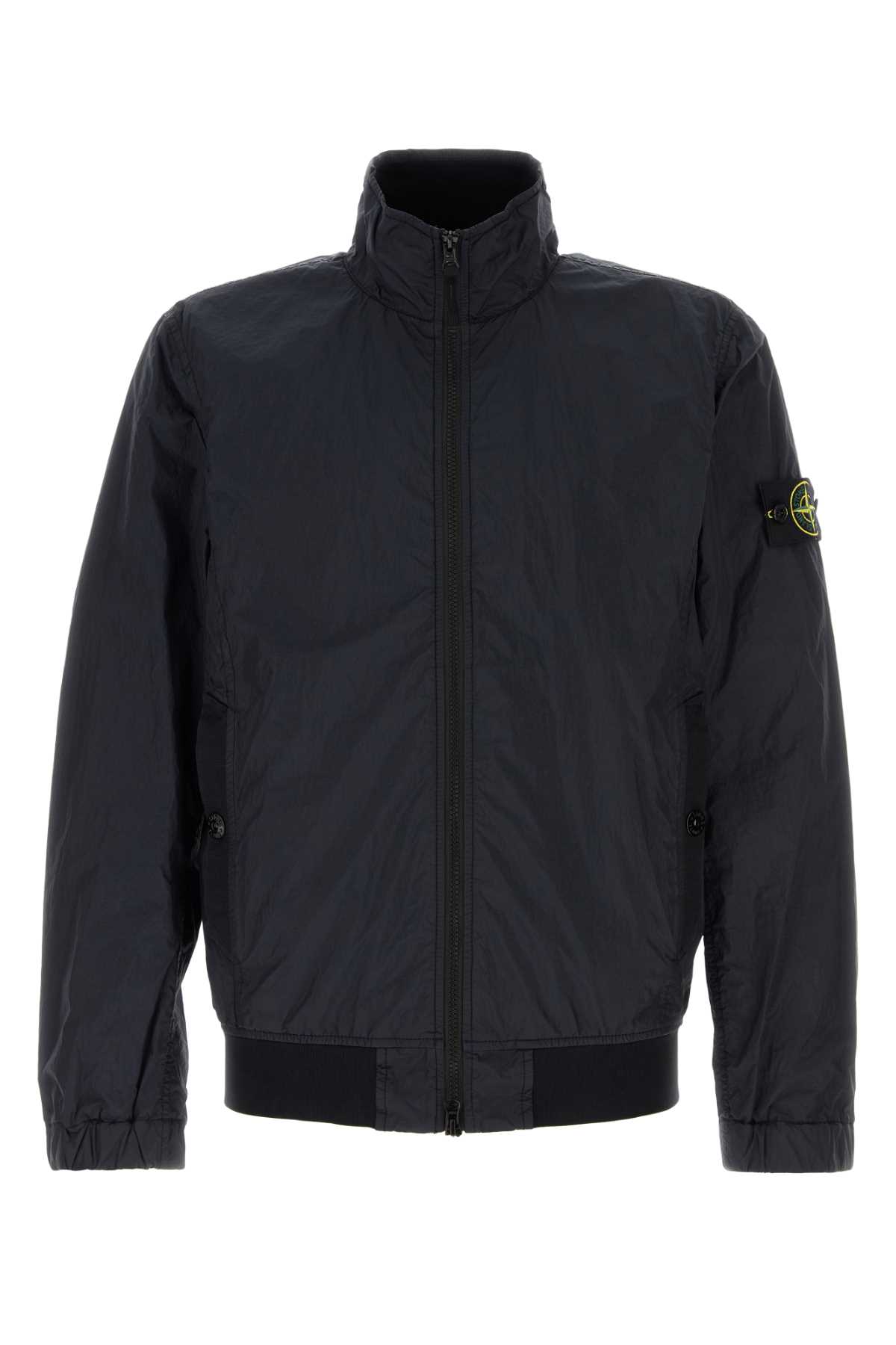 Dark Blue Nylon Jacket