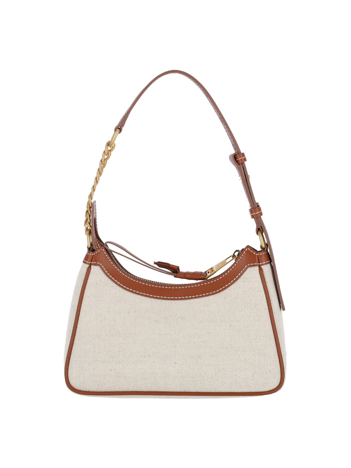 Balmain B-army Shoulder Bag In Brown