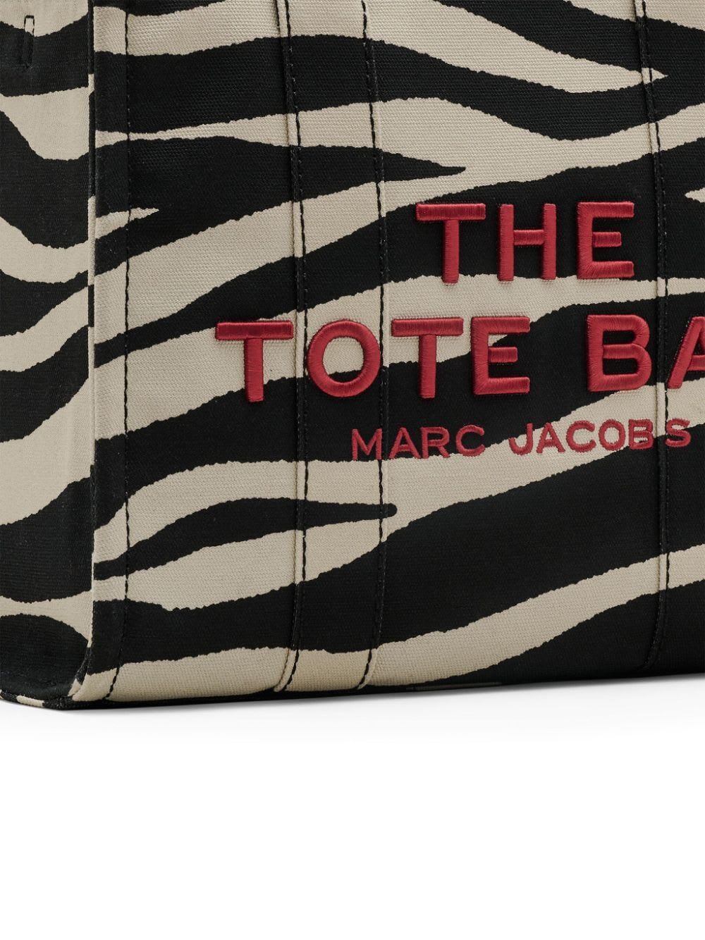 Shop Marc Jacobs The Medium Tote In Black White