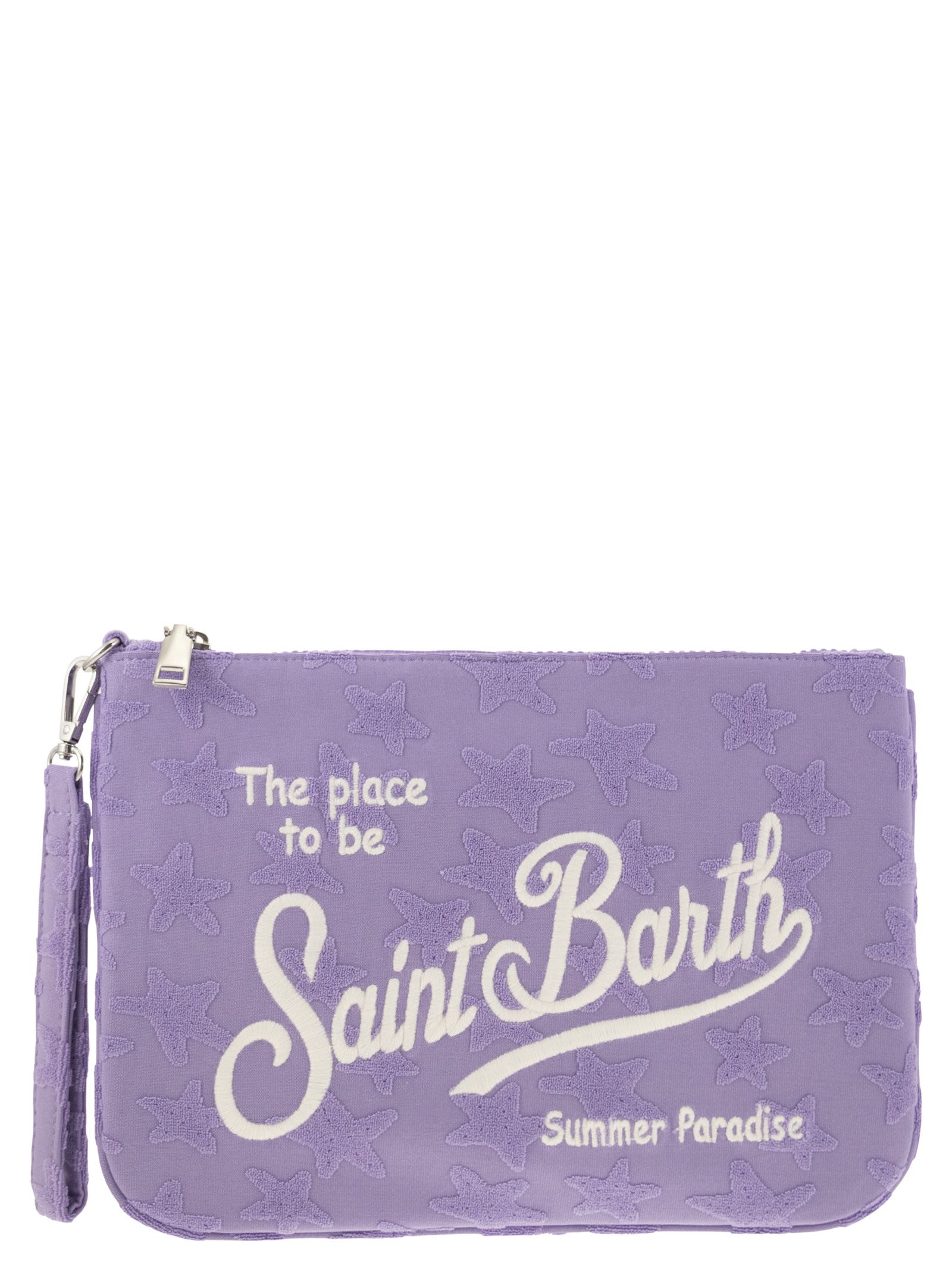 MC2 SAINT BARTH PARISIENNE - CLUTCH BAG WITH WRIST LOOP 