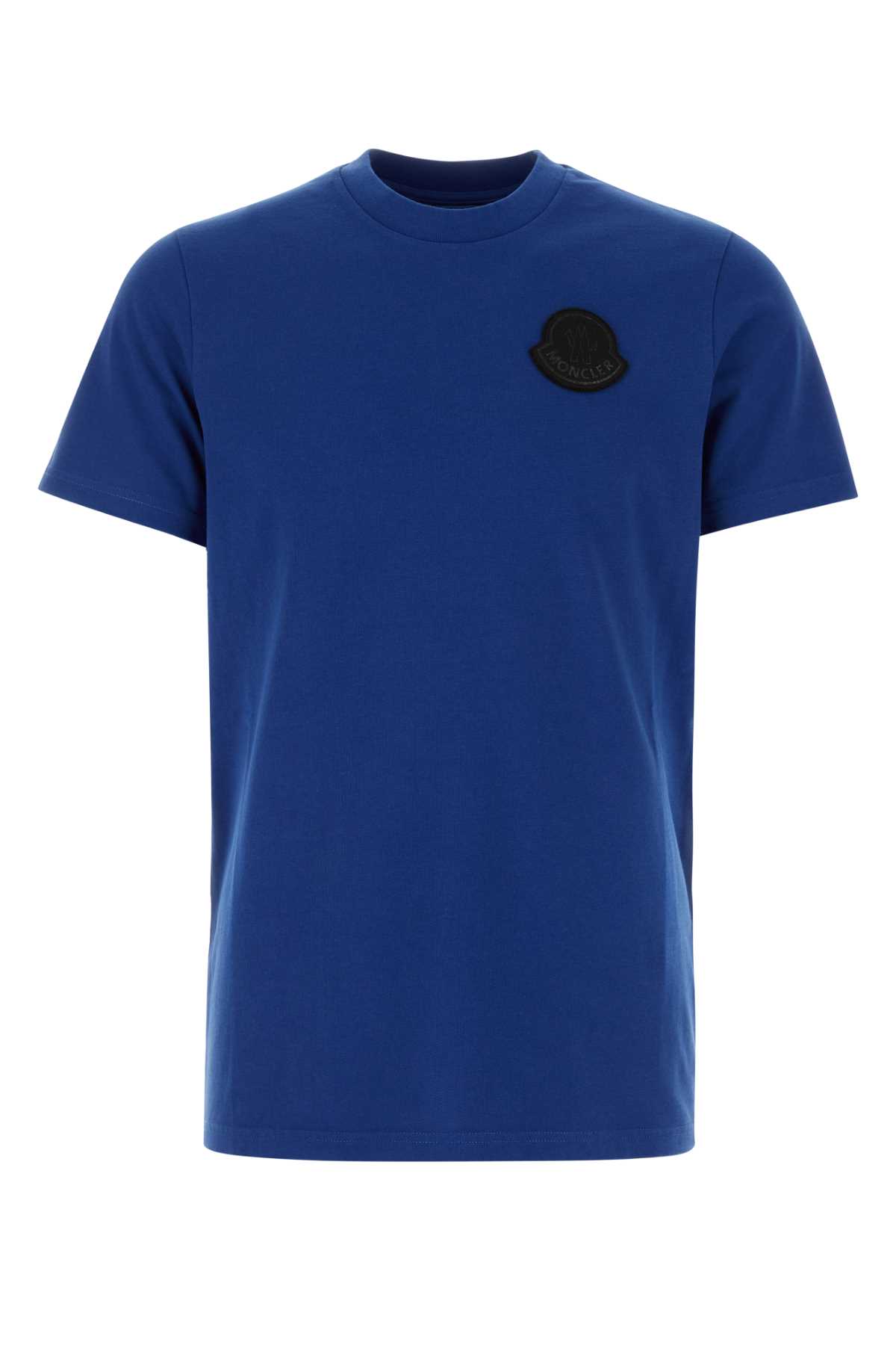 Electric Blue Cotton T-shirt