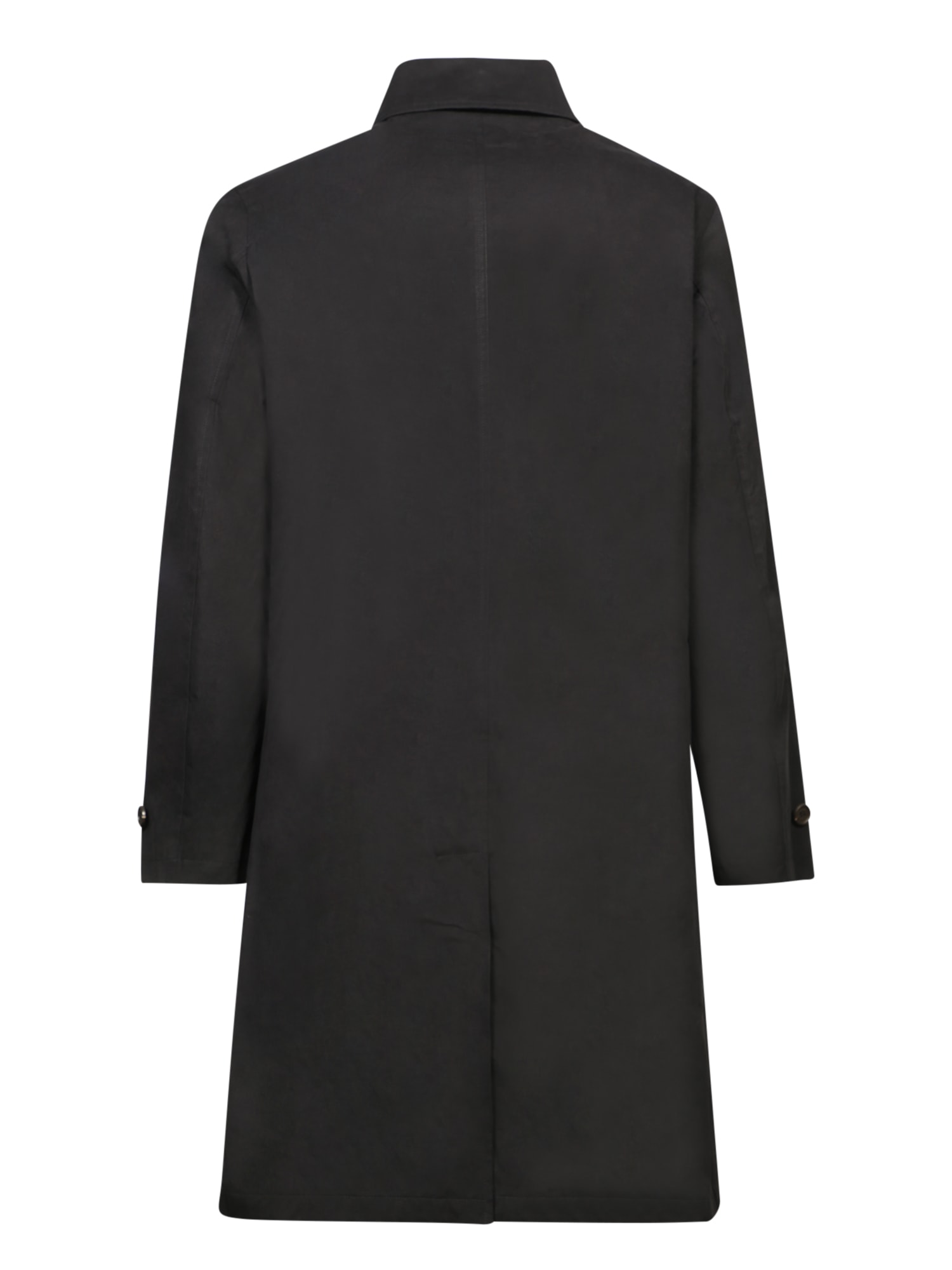 Sealup Black Waterproof Trench In Black