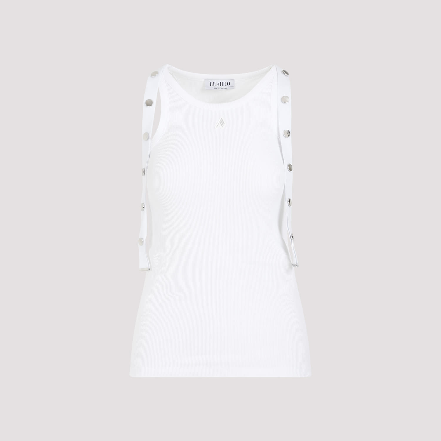 Shop Attico Tank Top In White