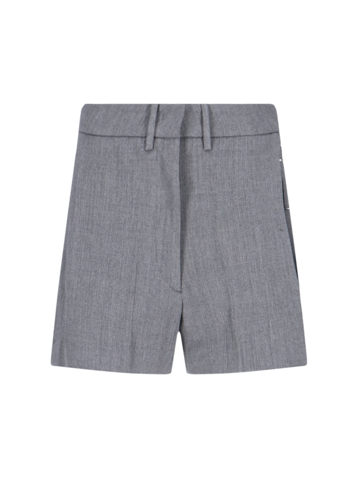 Wool Blend Shorts