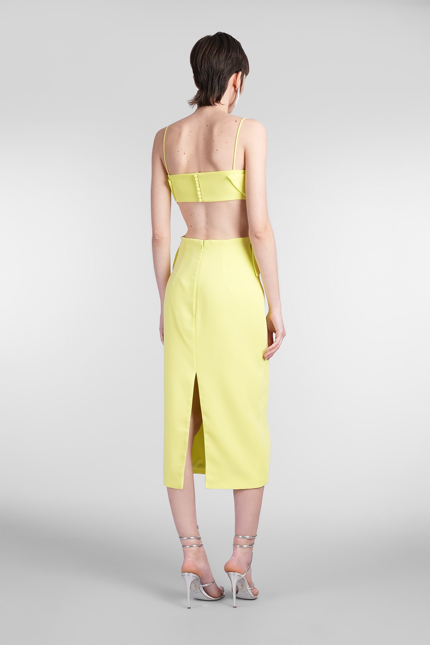 Costarellos Arina In Green Polyester In Green