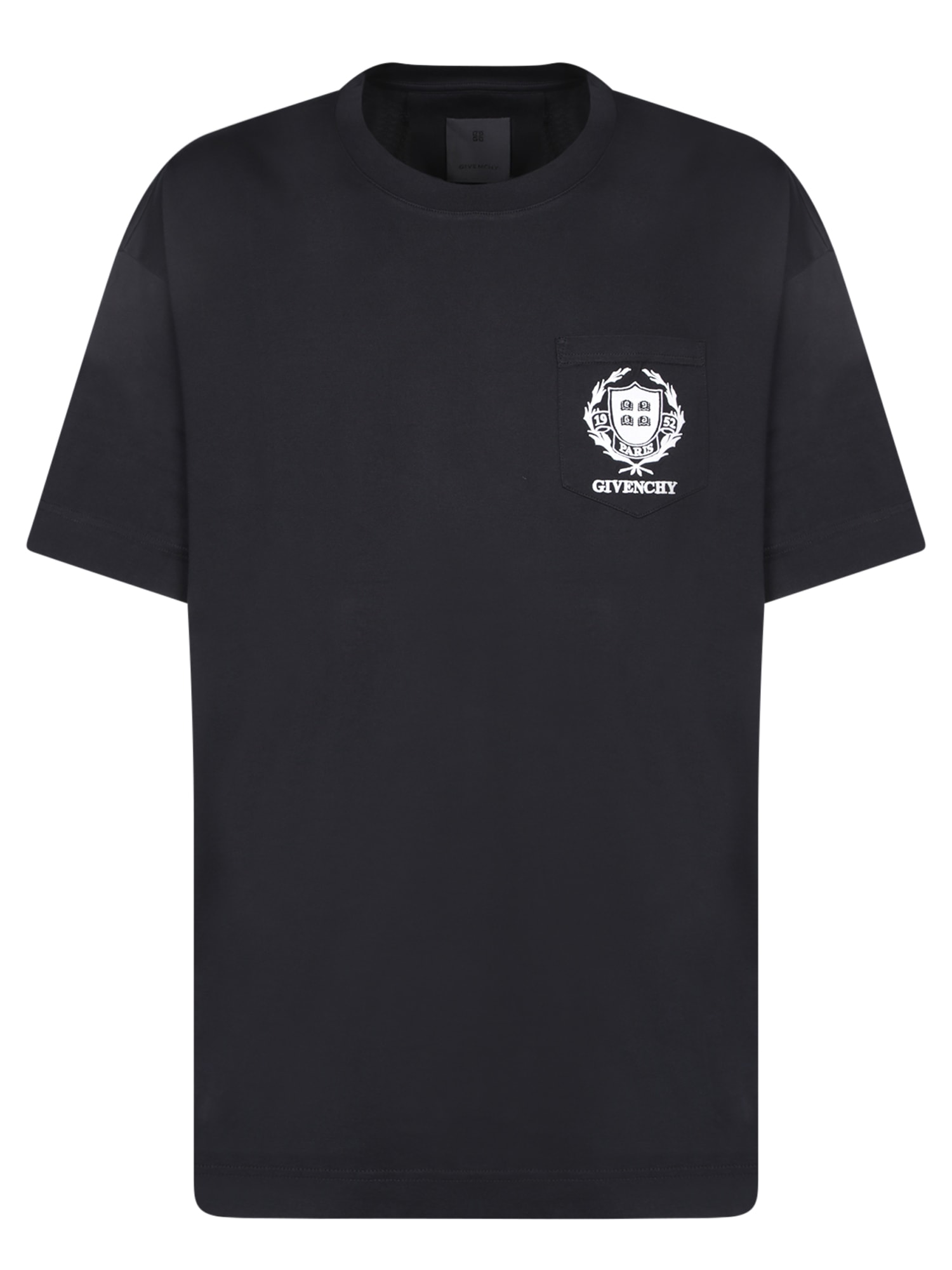 Givenchy Crest Black T-shirt