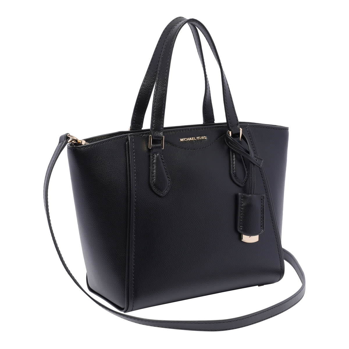 Shop Michael Michael Kors Small Taryn Tote Bag In Black