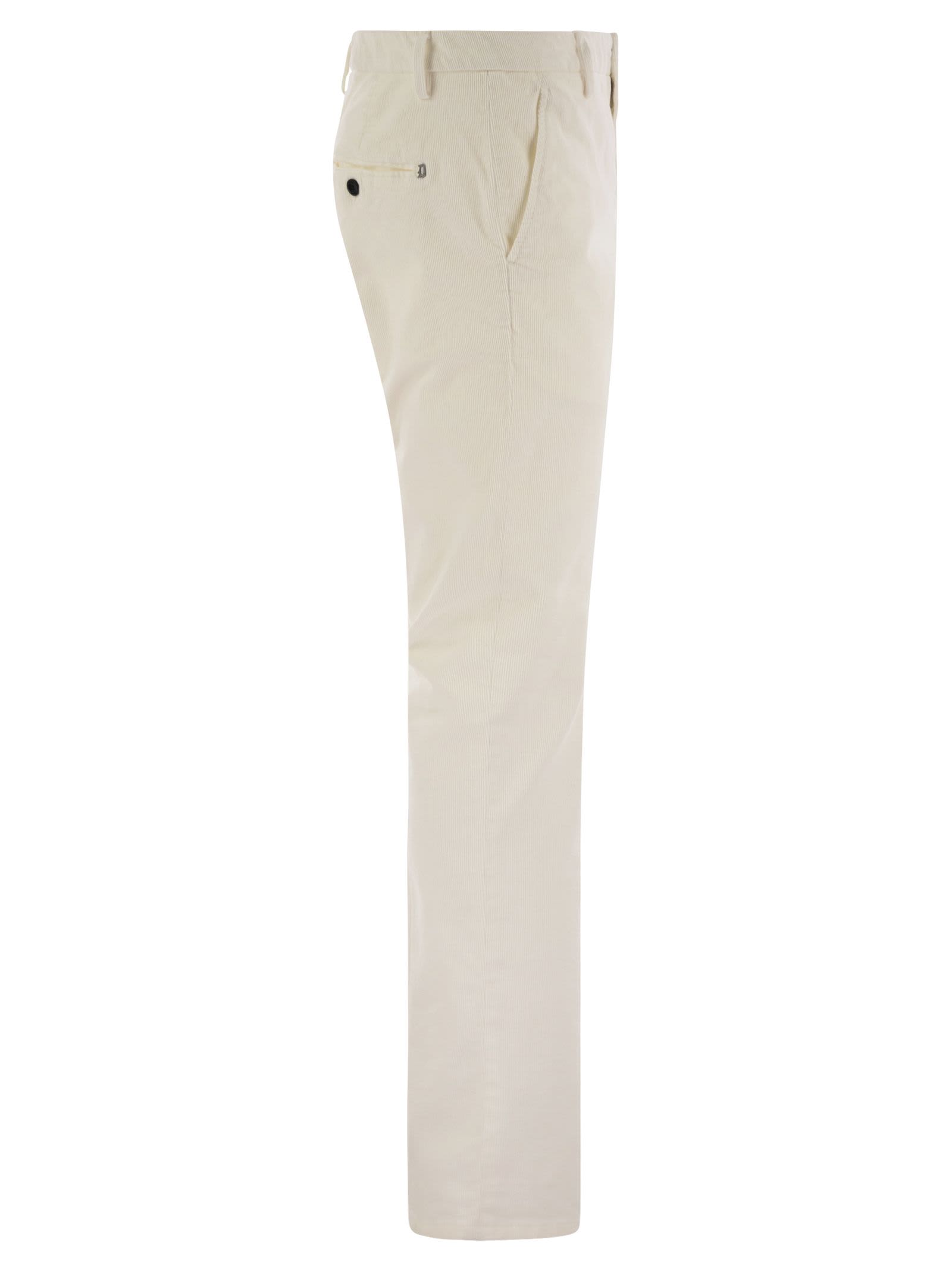 Dondup Men's Spiritissimo - Regular Chino Trousers In Neutral
