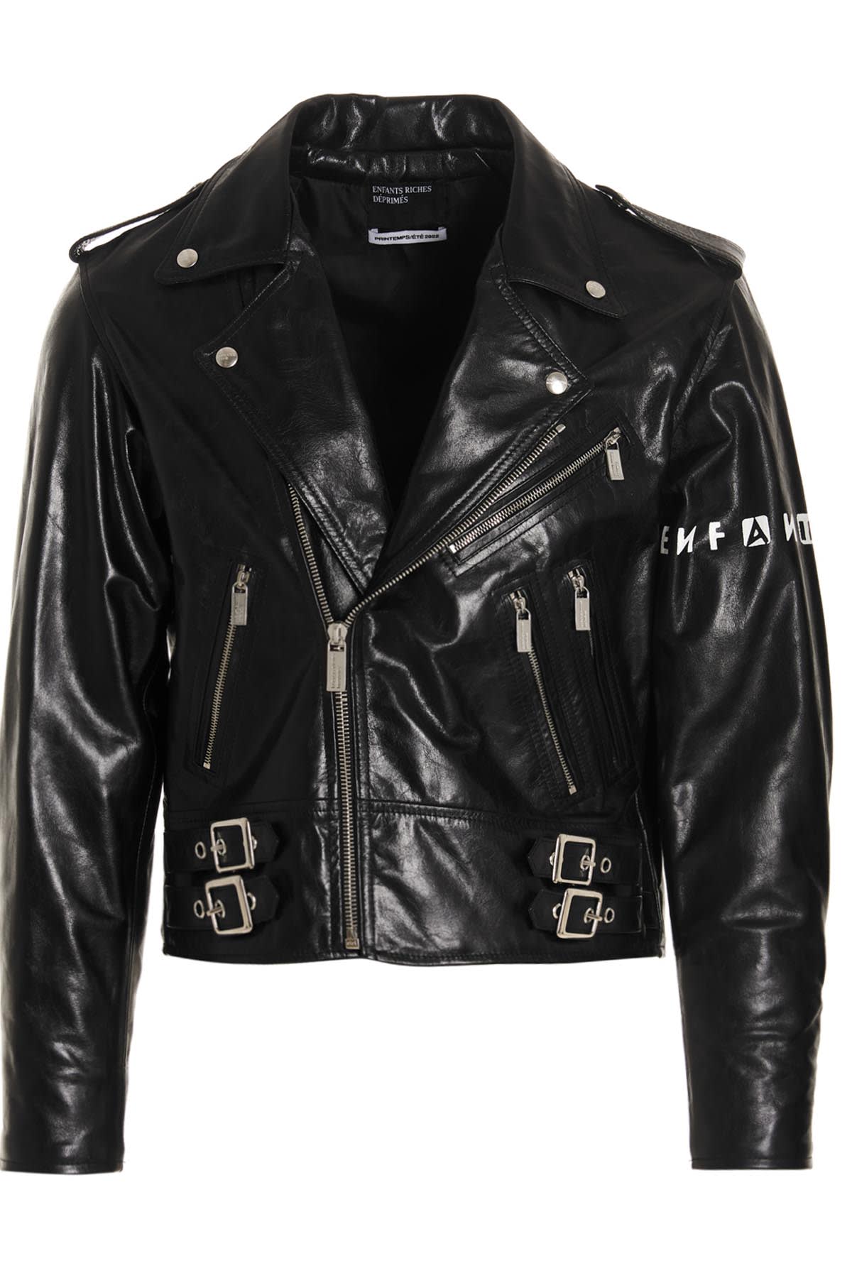 Enfants Riches Deprimes goth Couple Leather Biker Jacket